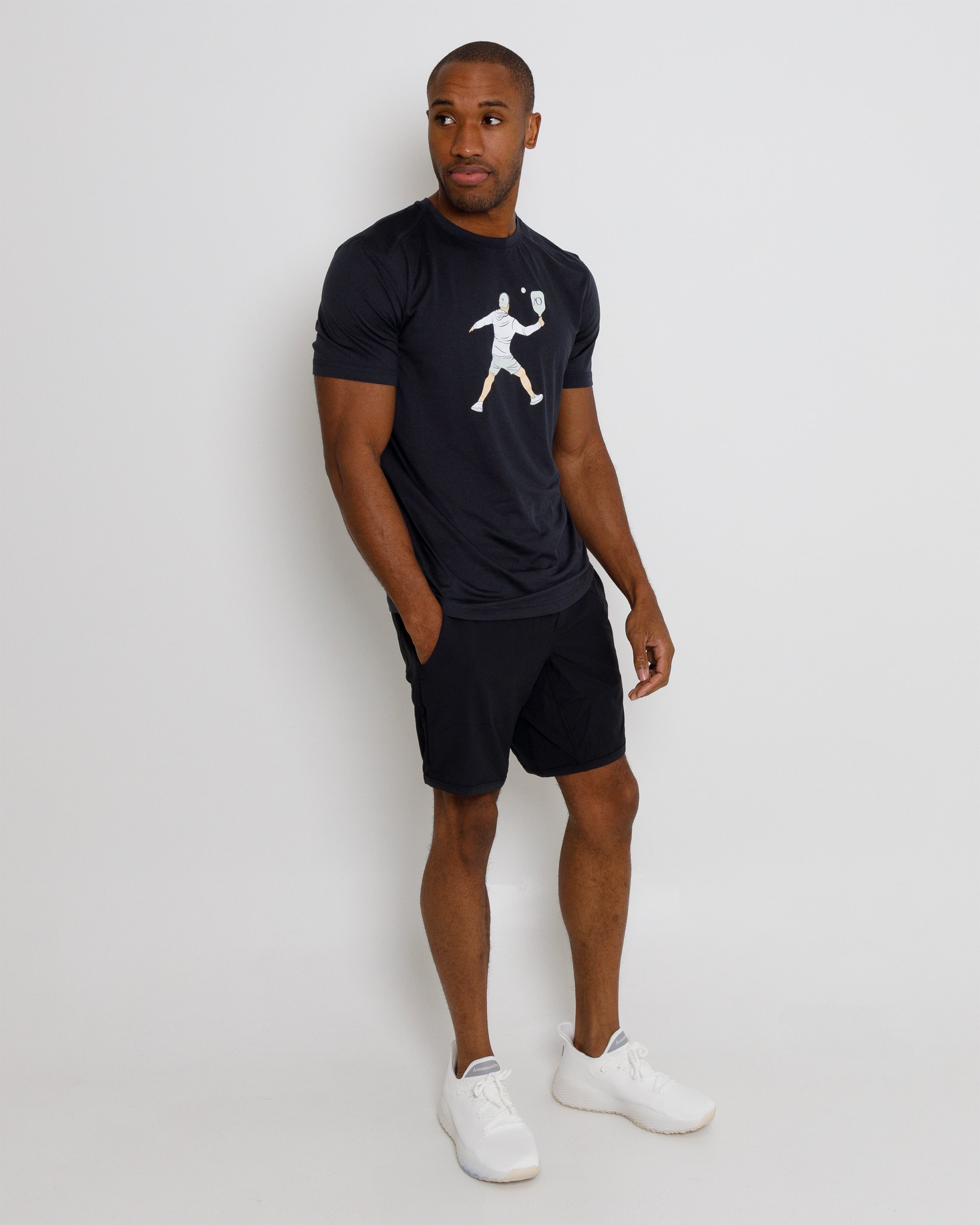 Butter T Pickleballer - Black Heather