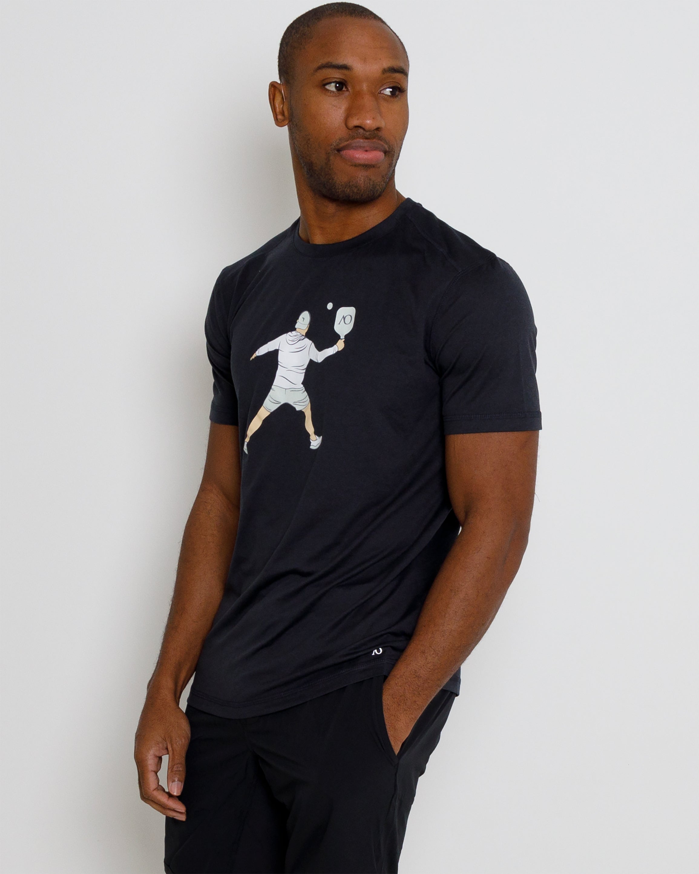 Butter T Pickleballer - Black Heather