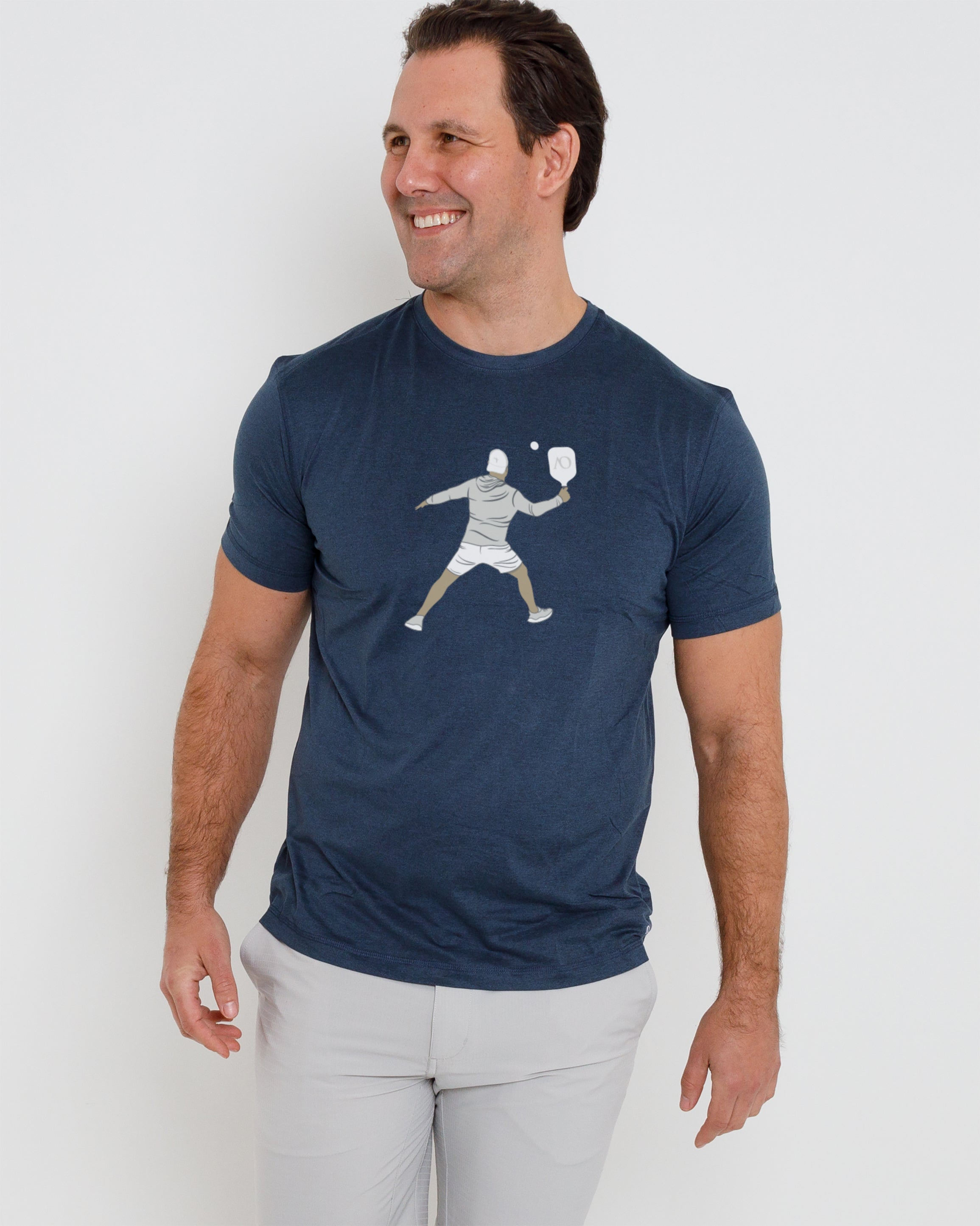 Butter T Pickleballer - Navy Heather