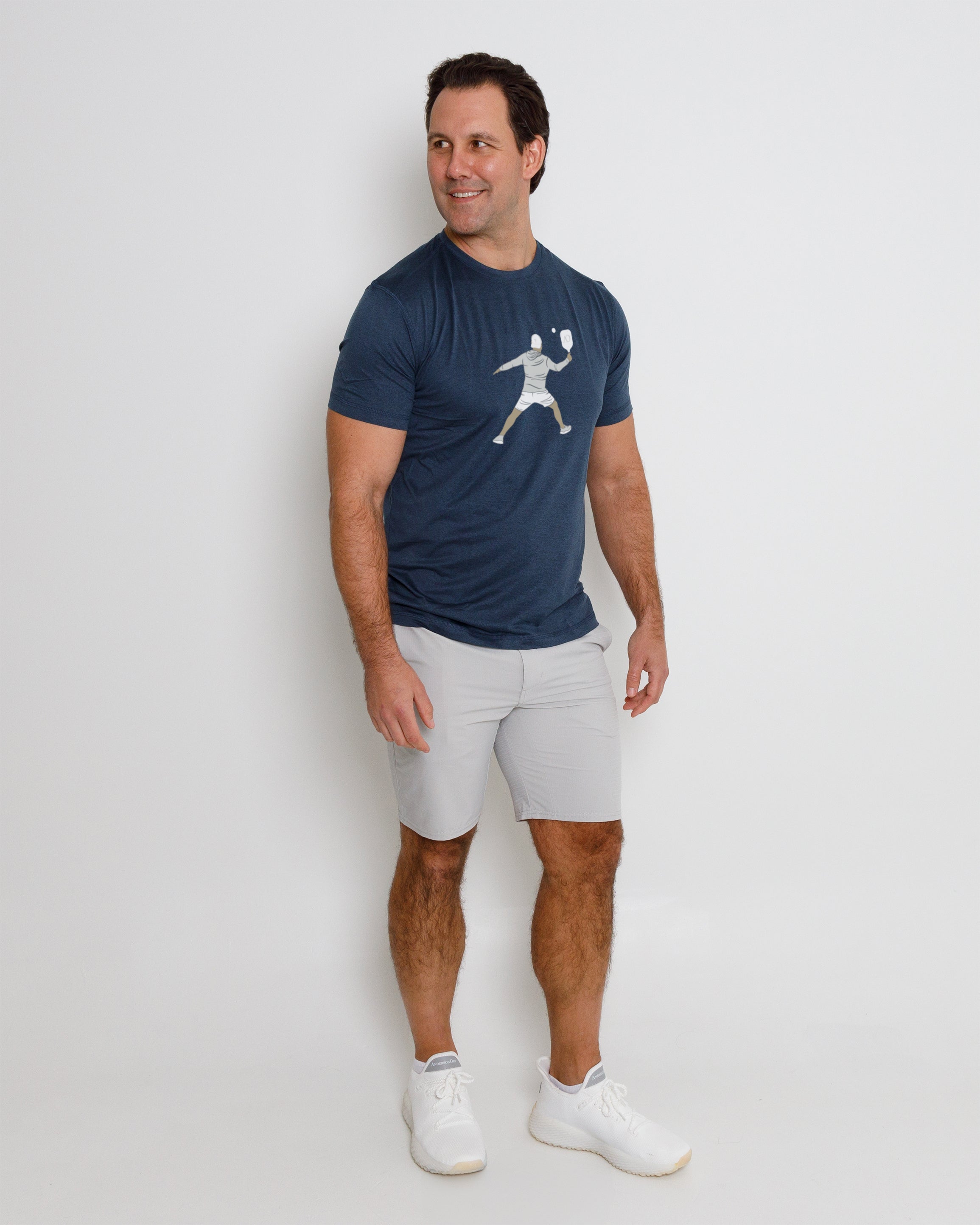 Butter T Pickleballer - Navy Heather