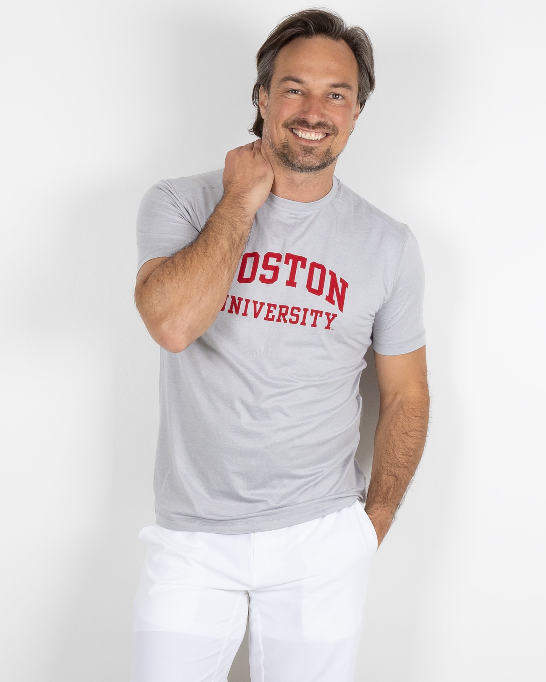 Butter T Boston U - Platinum Heather