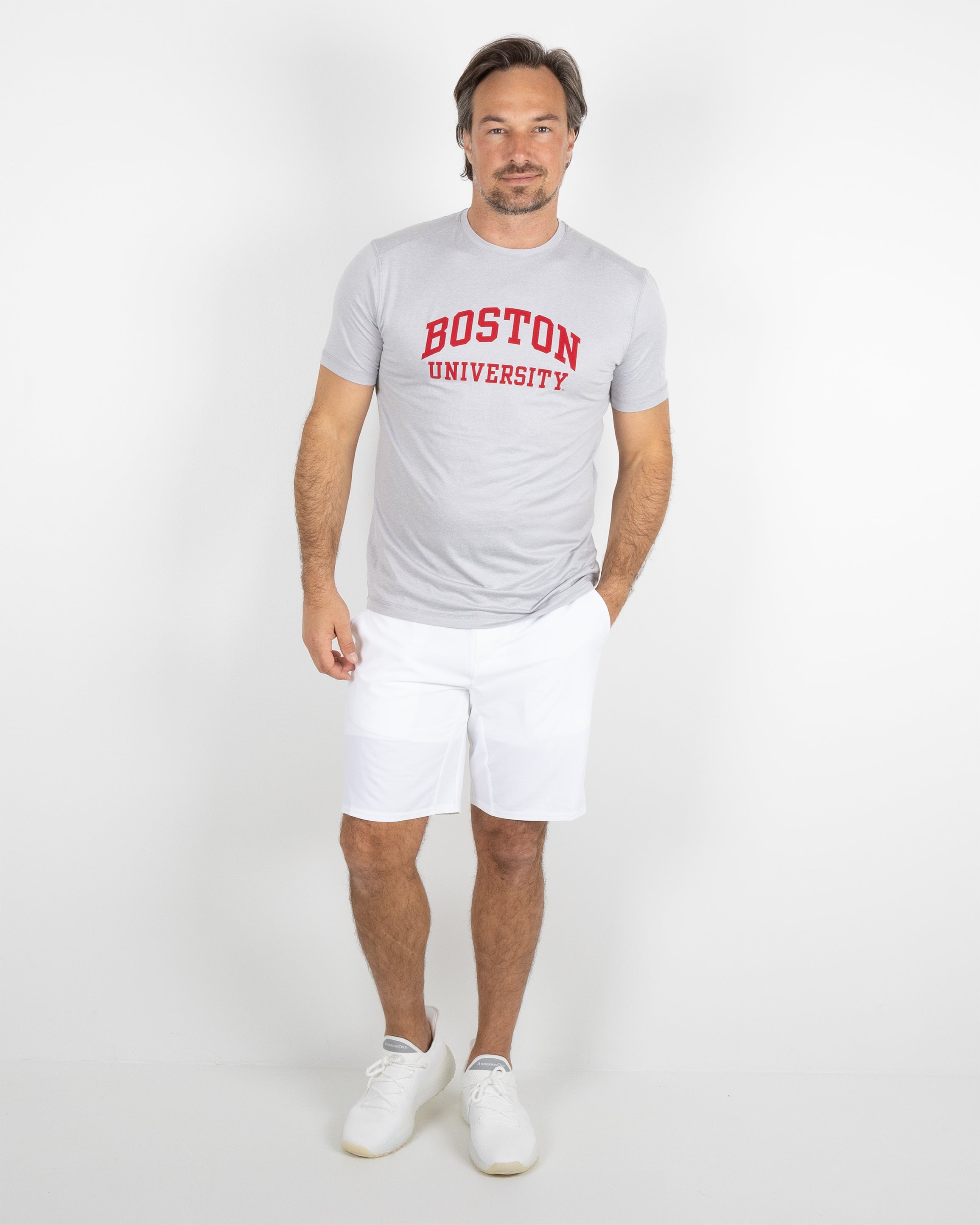Butter T Boston U - Platinum Heather