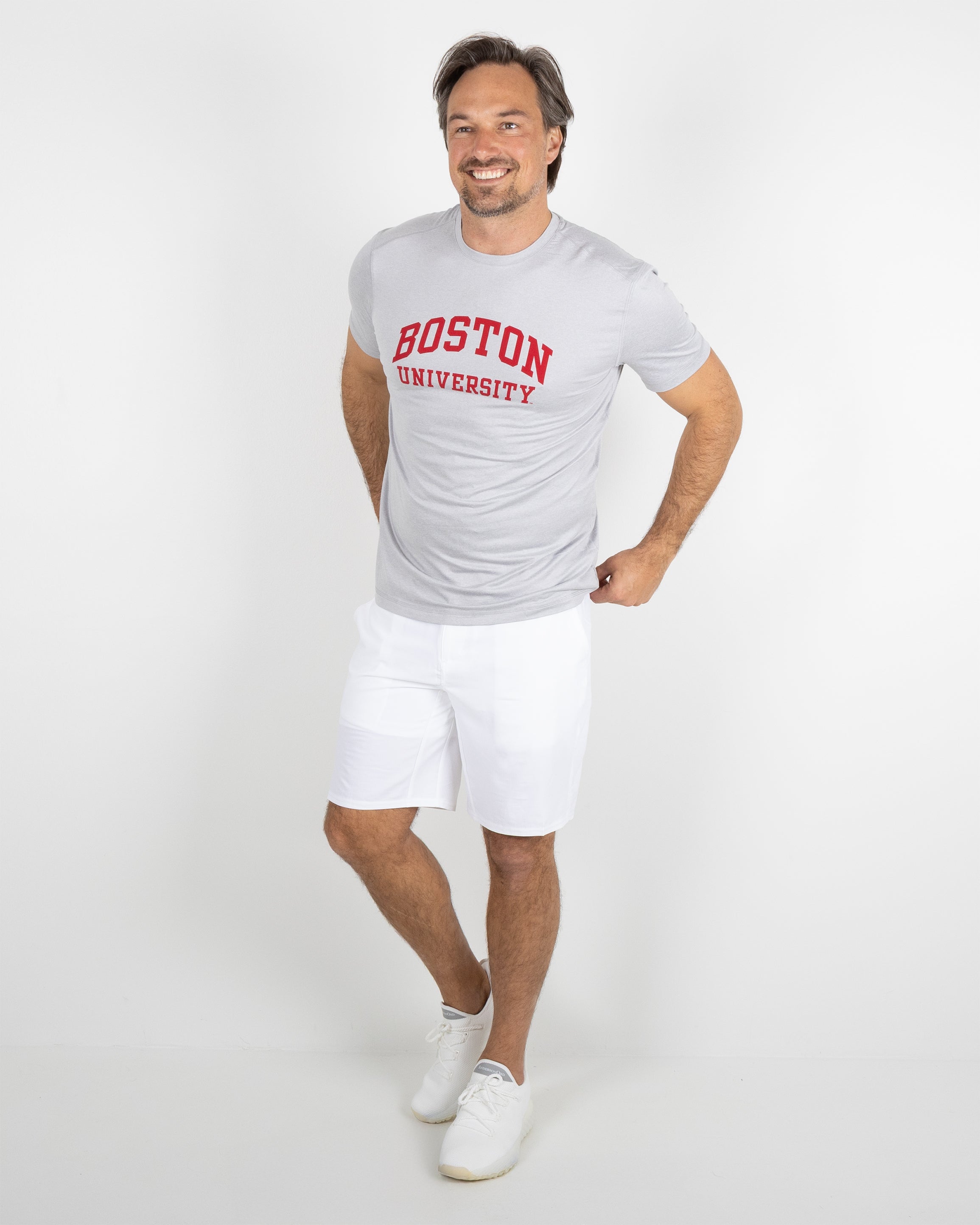 Butter T Boston U - Platinum Heather