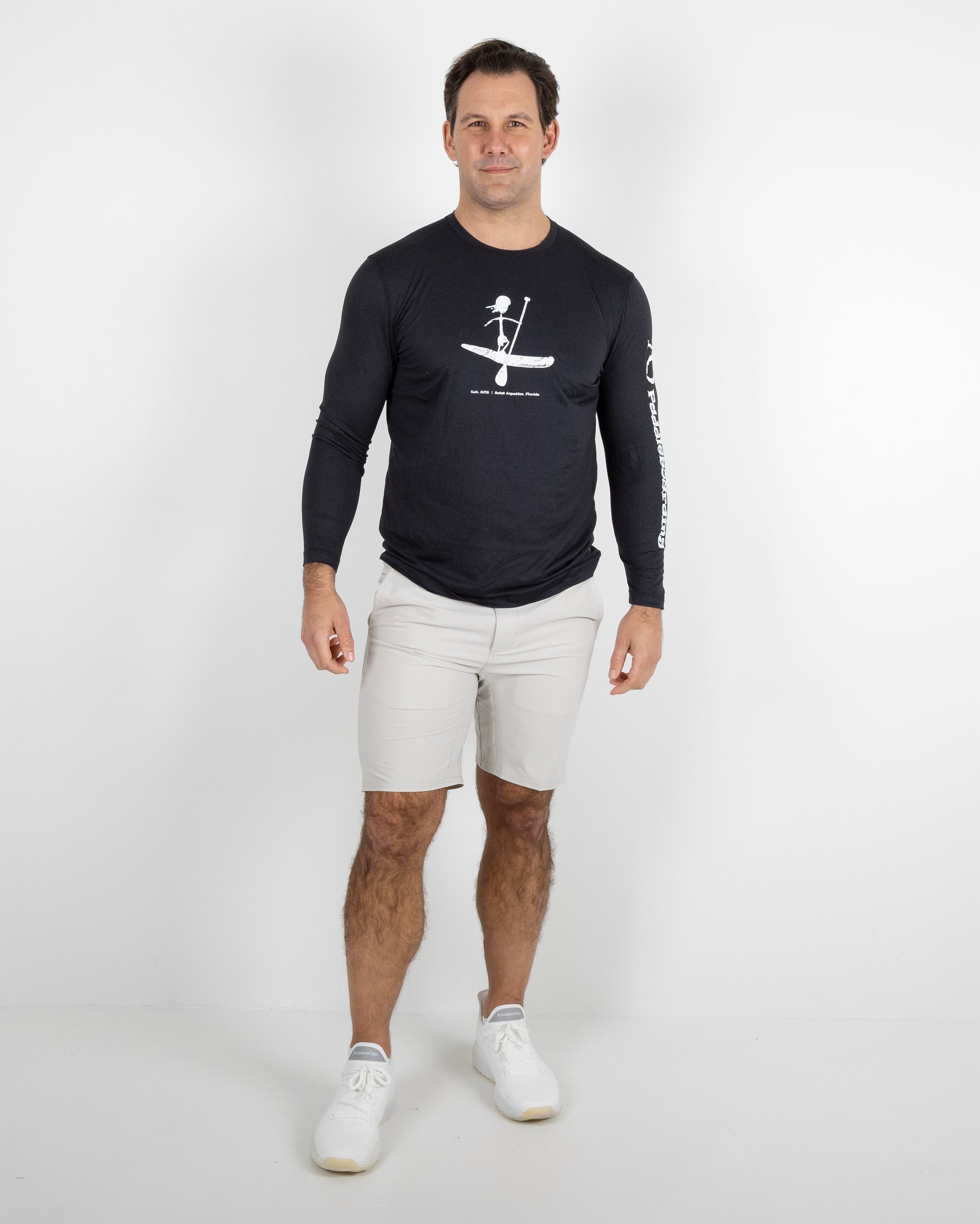 Butter T LS Stick Paddler - Black Heather