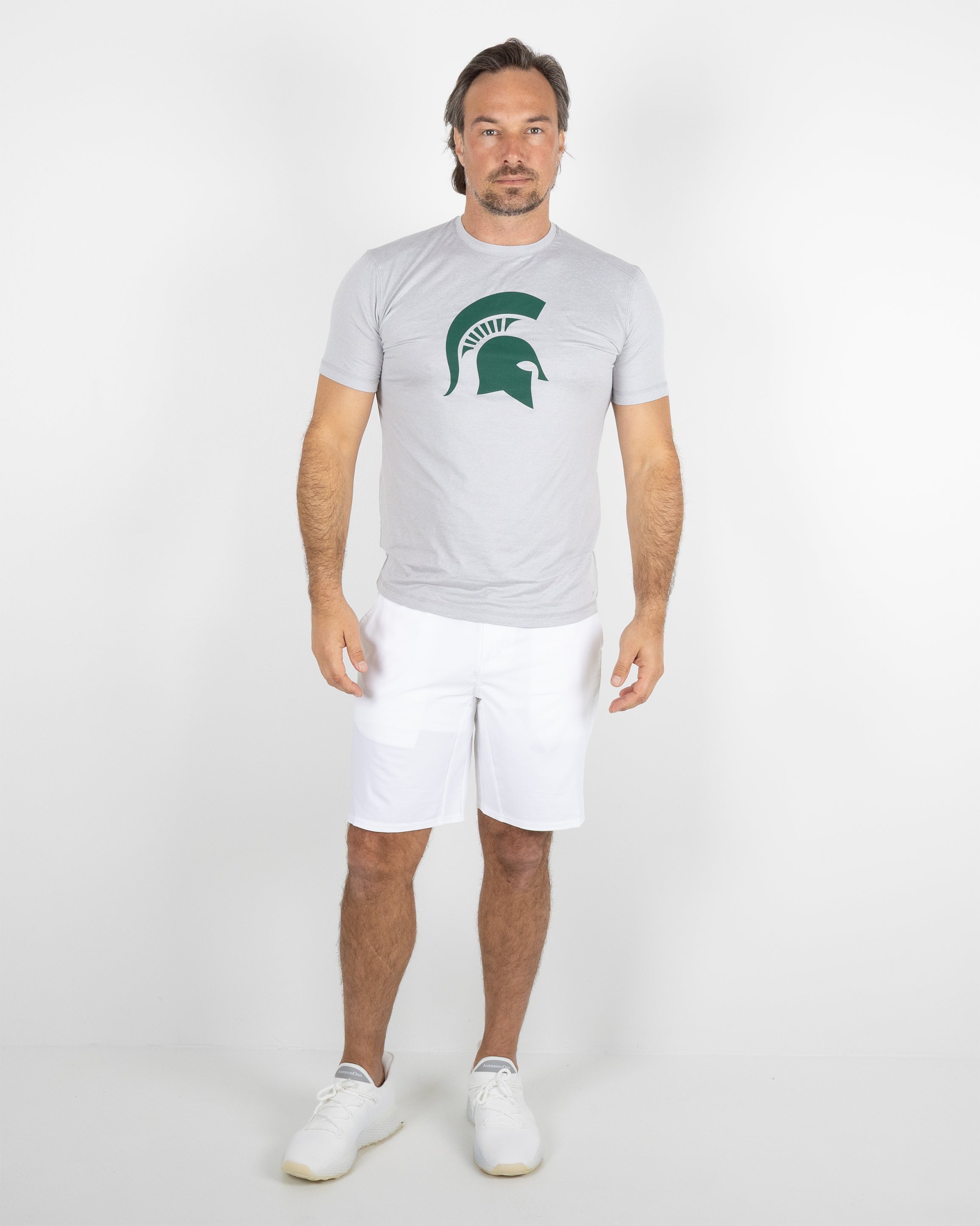 Butter T MSU - Platinum Heather