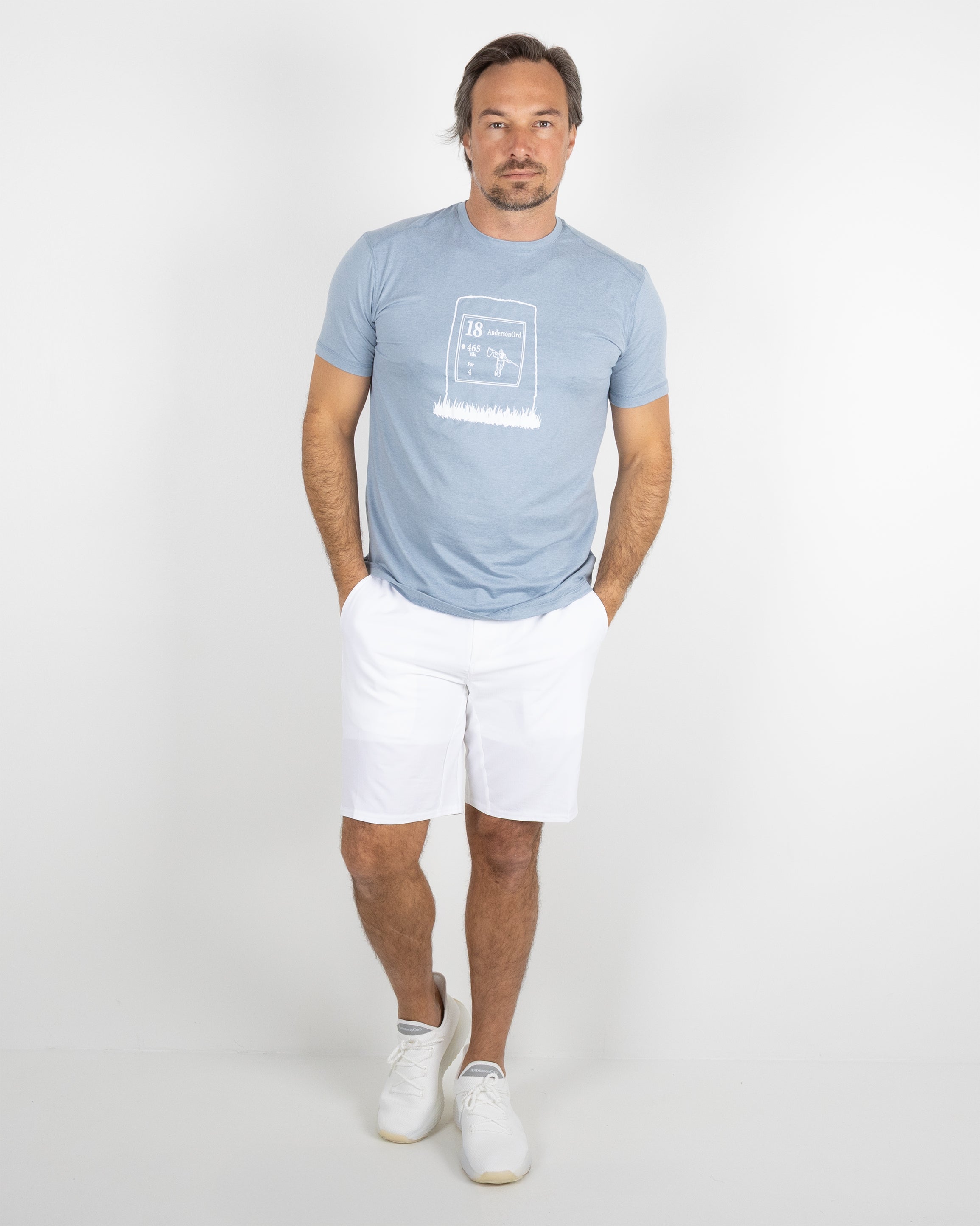 Butter T Marker - Blue Fog Heather