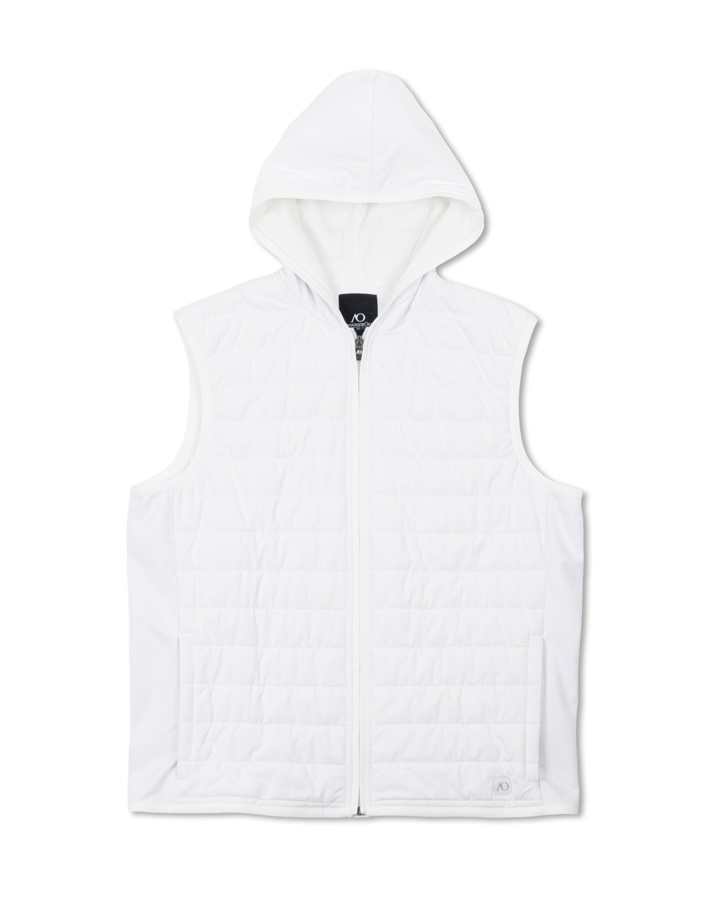 Corlys Hooded Vest - White
