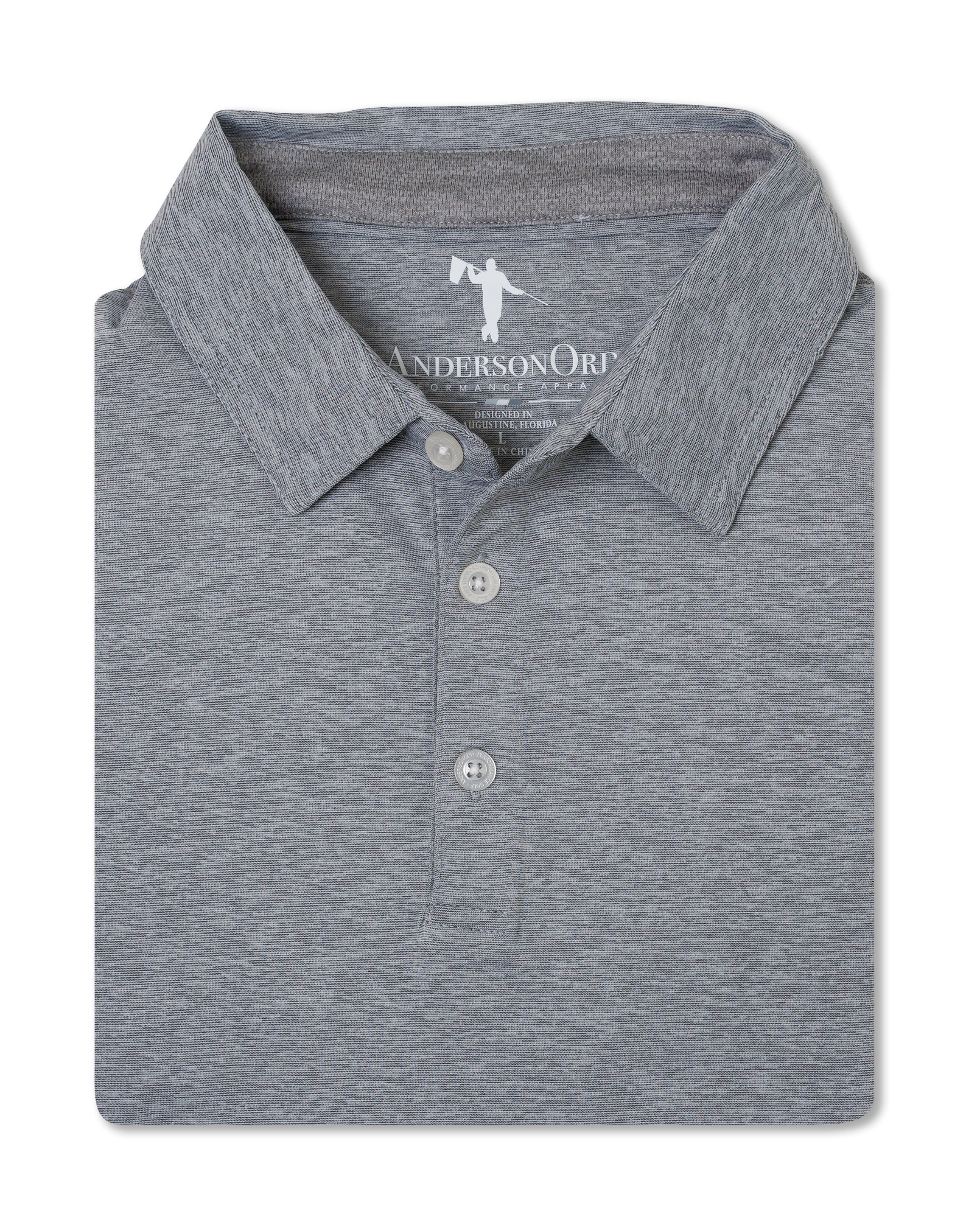 Competitor Polo - Black Heather