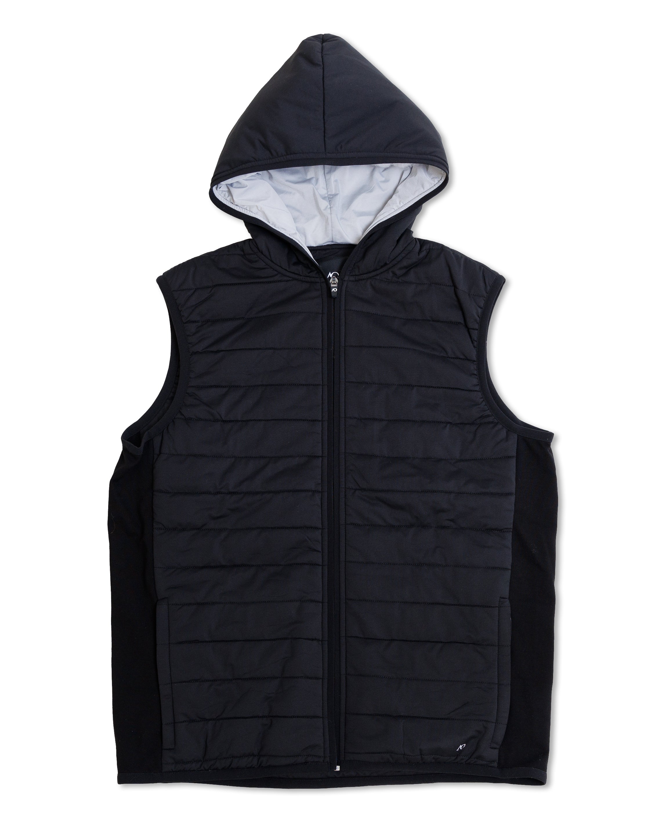 Corlys Hooded Vest - Black/Grey Heather – AndersonOrd