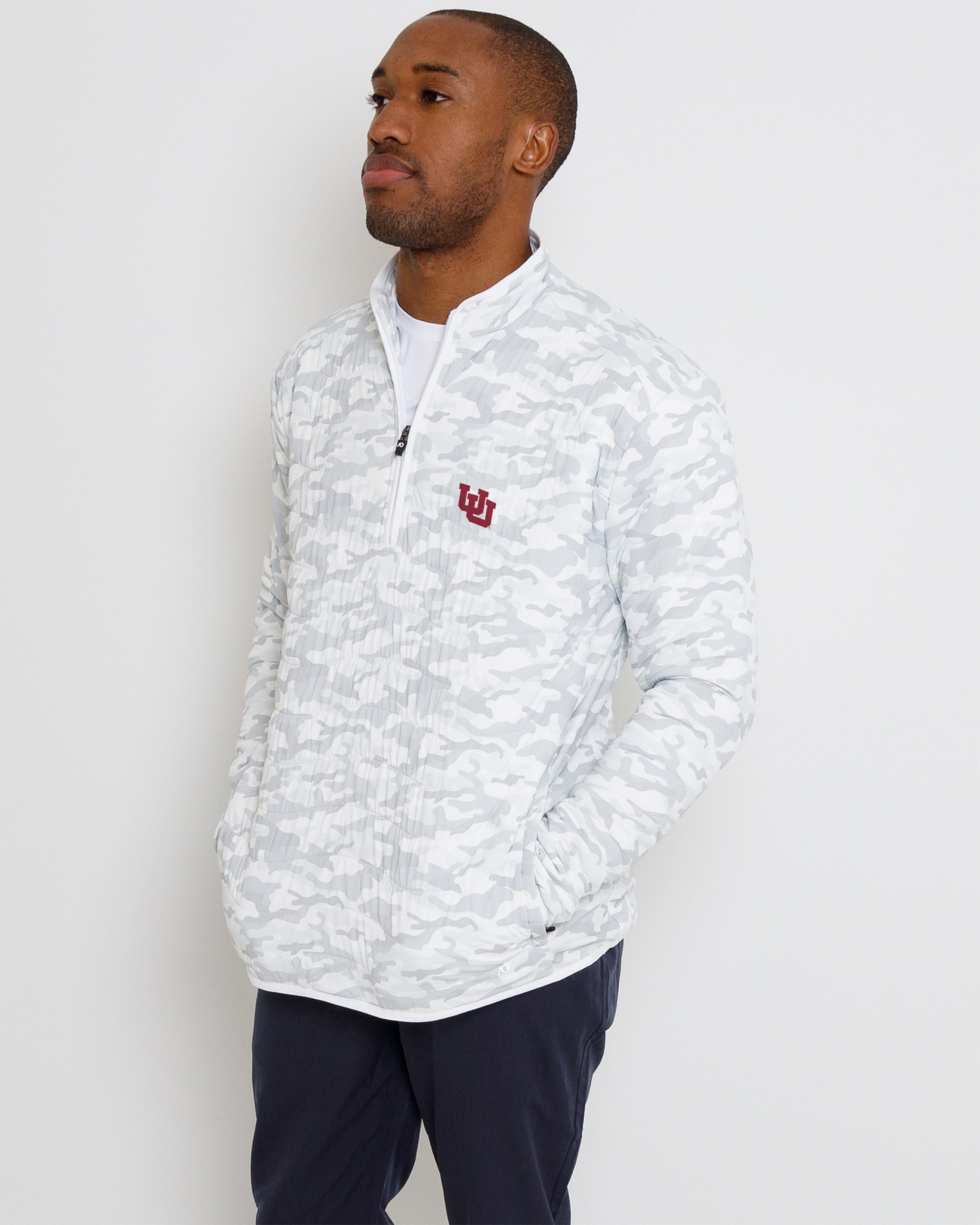 Corlys Pullover Utah - White Camo
