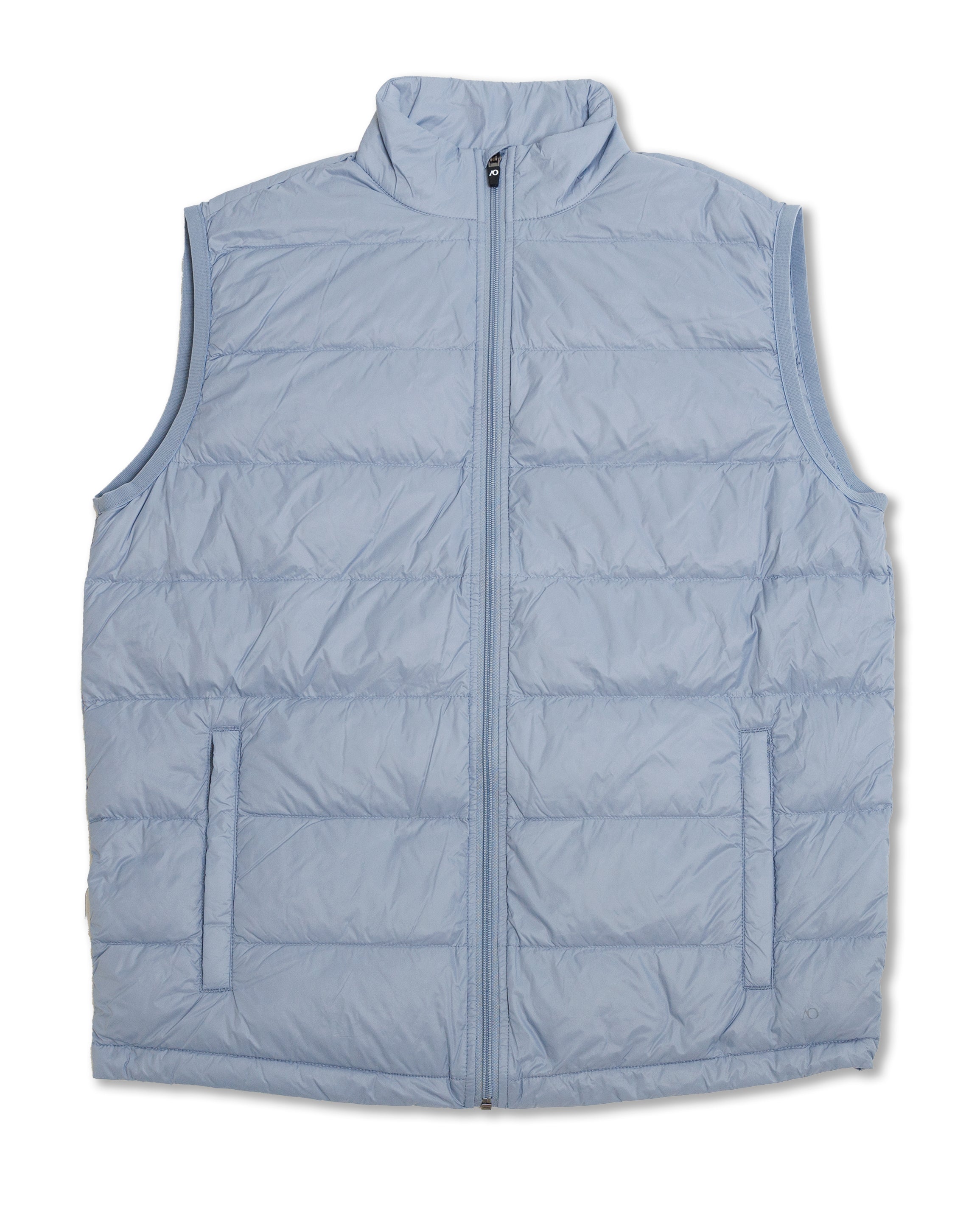 Down Vest - Dusty Blue