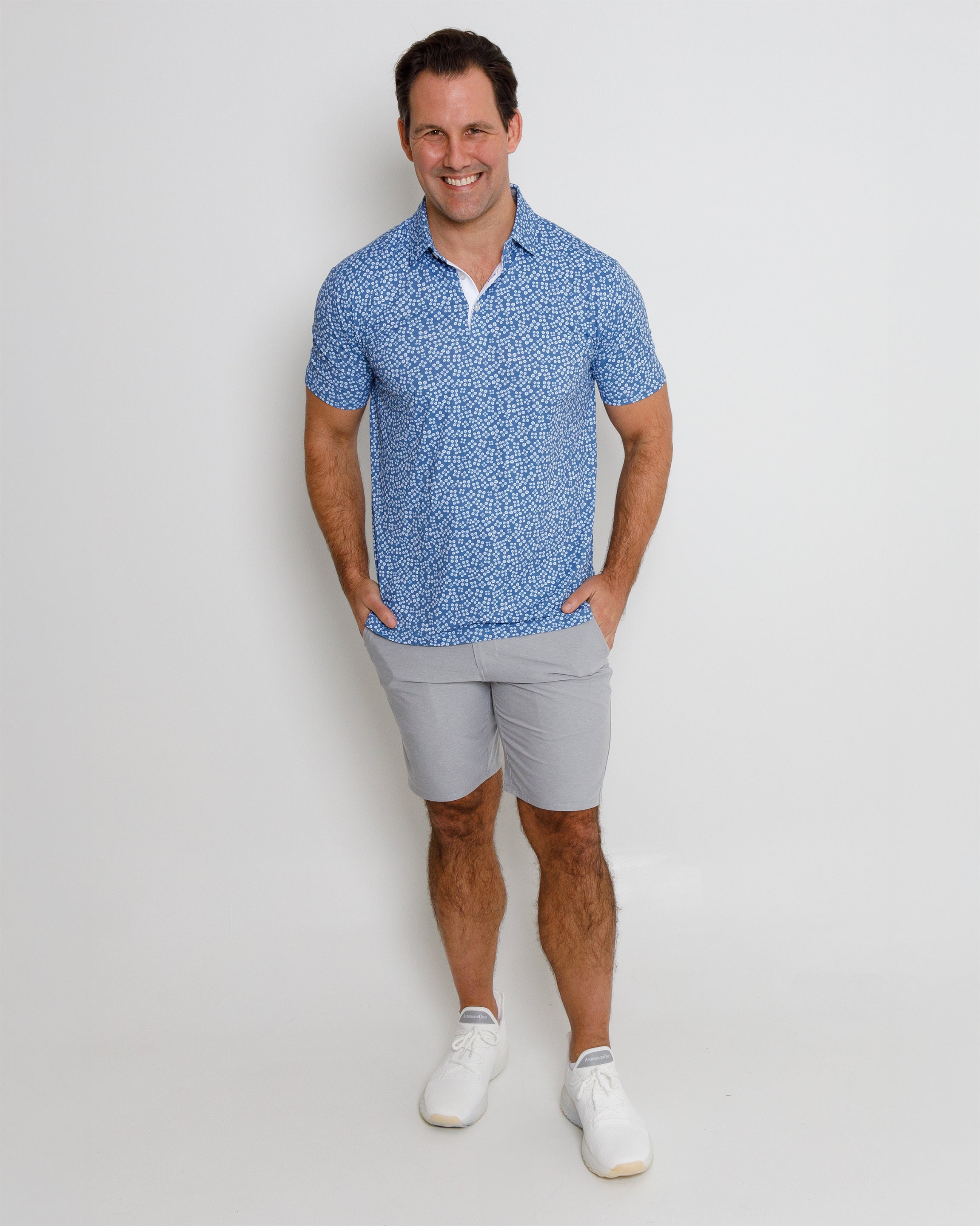 Ellagray Polo - Federal Blue