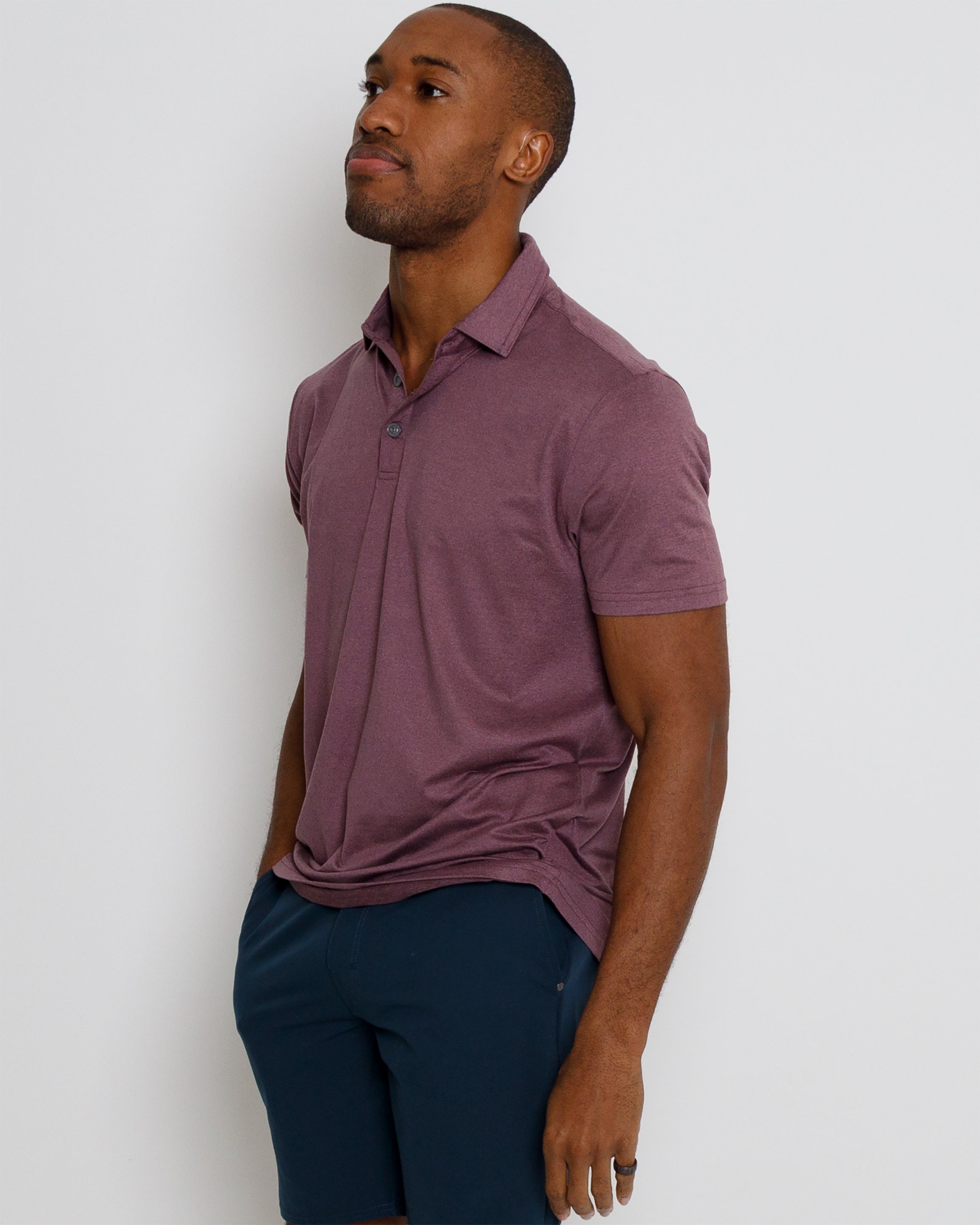 Gamer Polo - Flint Heather