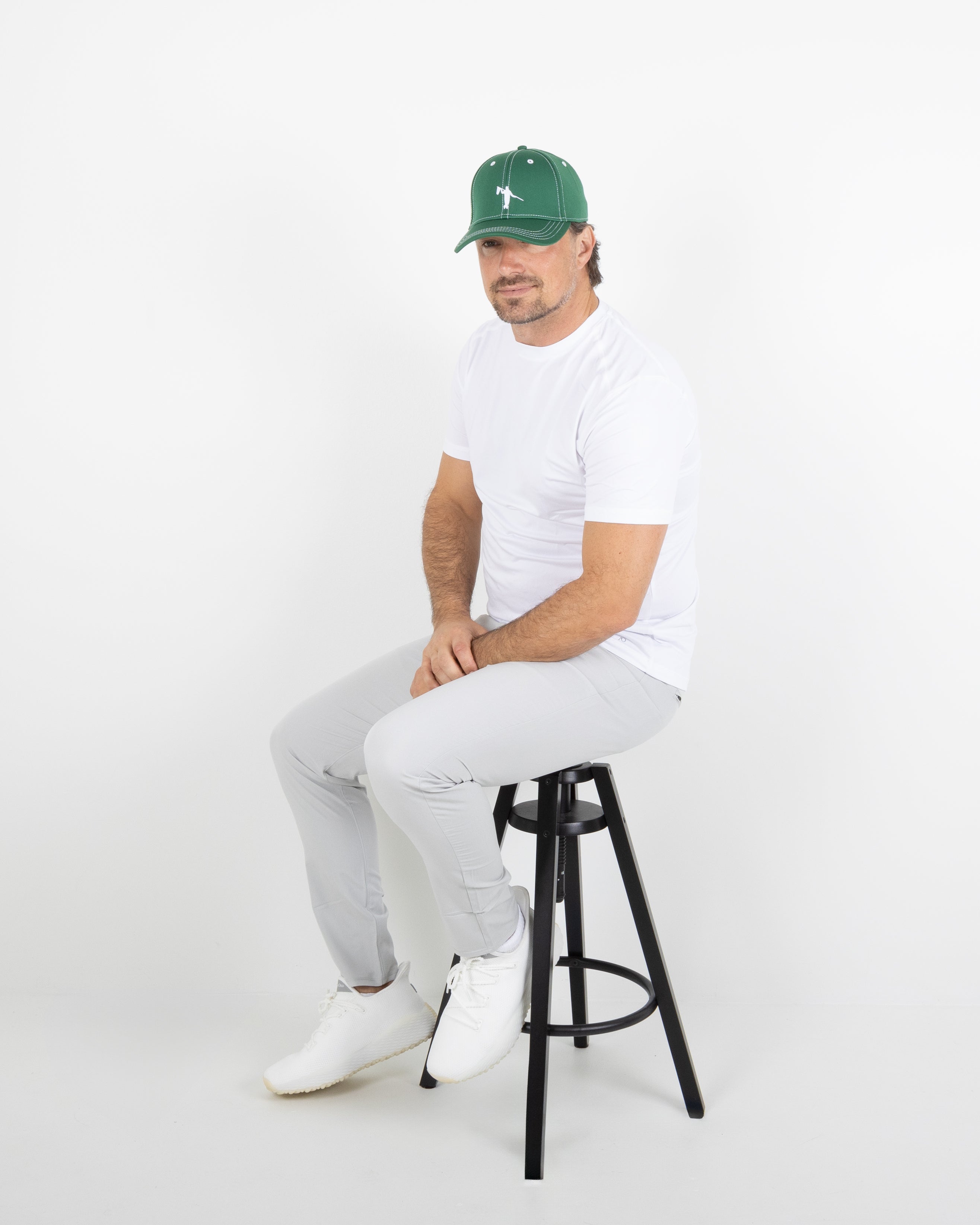 Perfect Fitted - Green/White