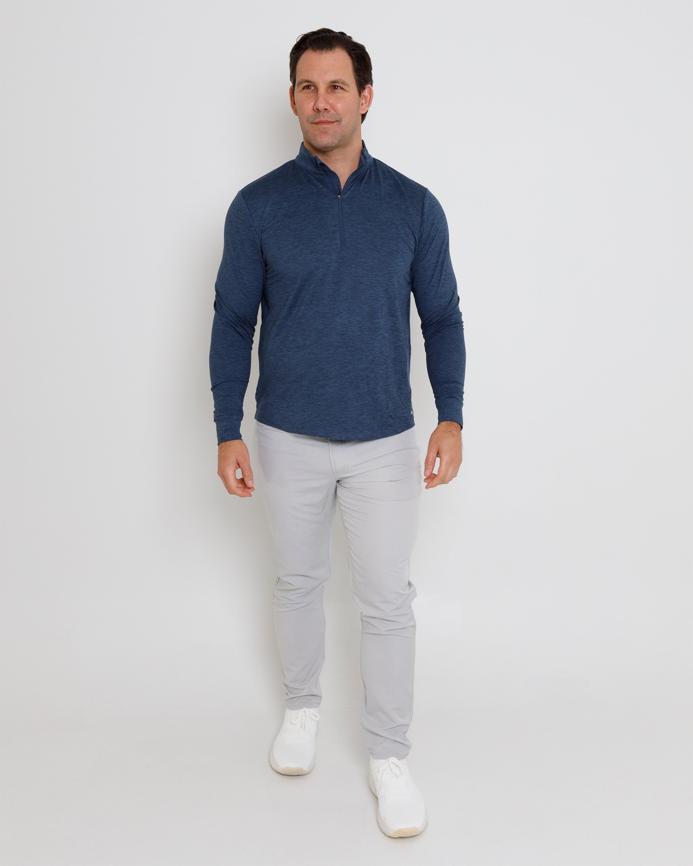 Hightower Pullover - Navy Heather