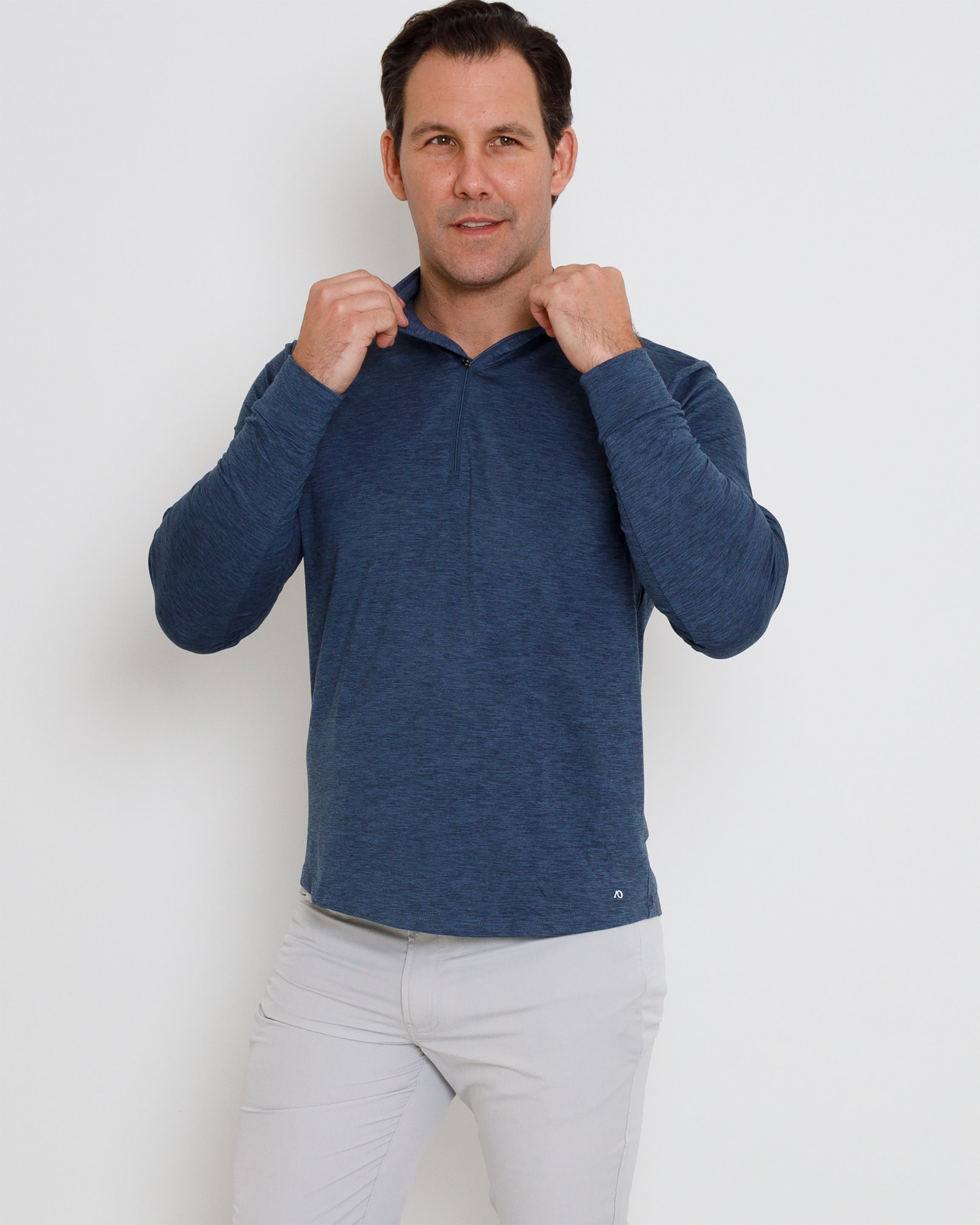 Hightower Pullover - Navy Heather