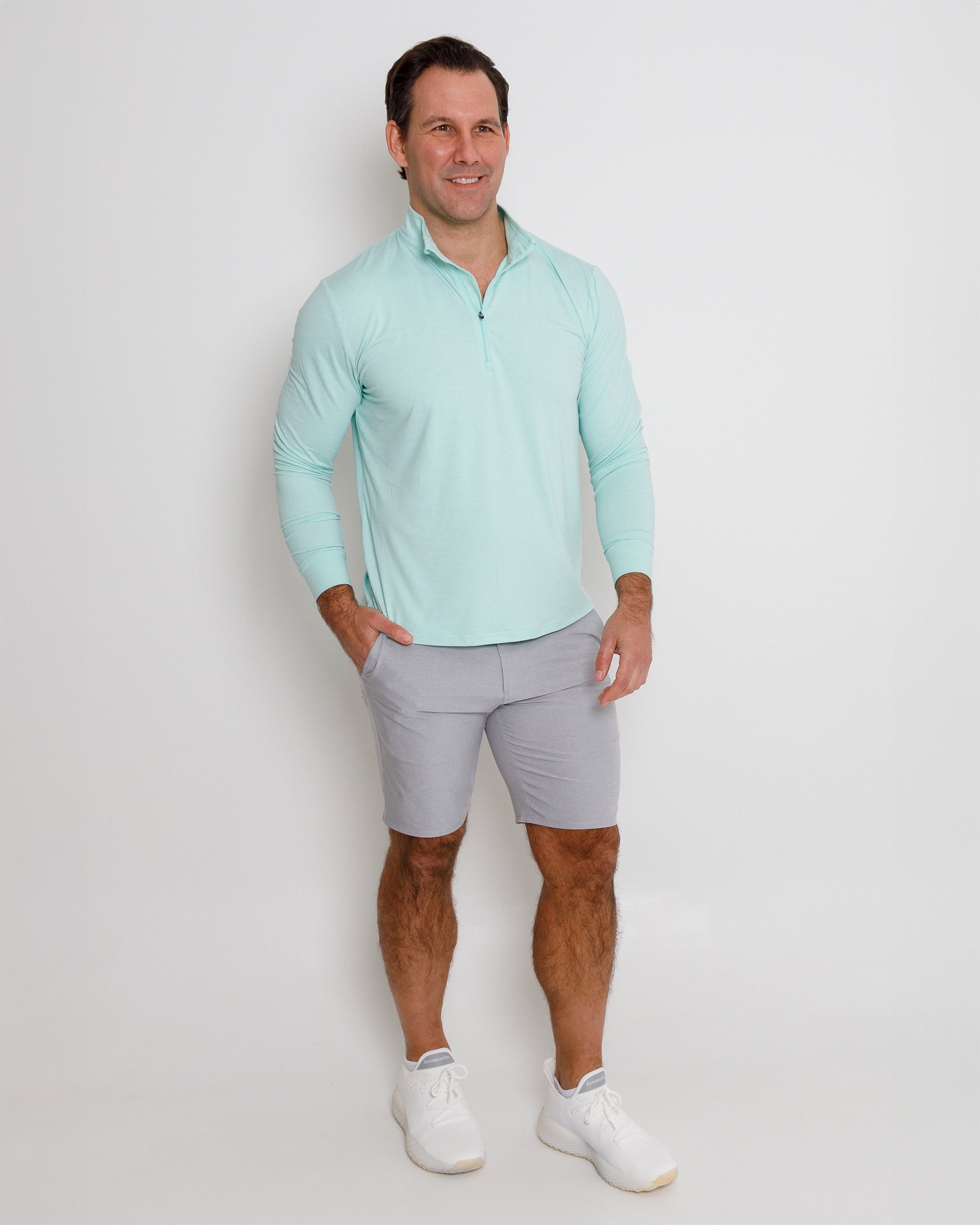 Hightower Pullover - Beach Glass Heather
