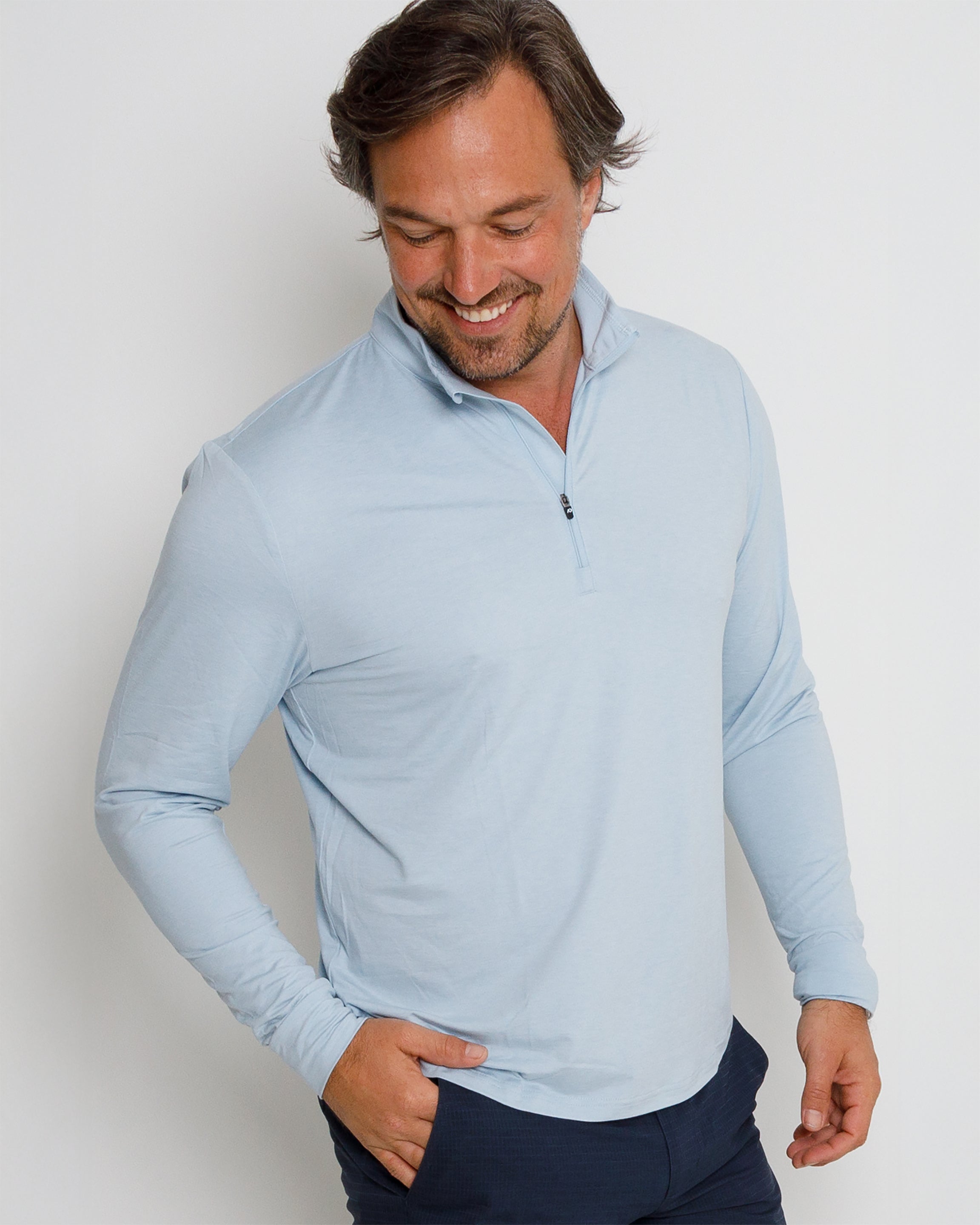 Hightower Pullover - Niagara Mist Heather