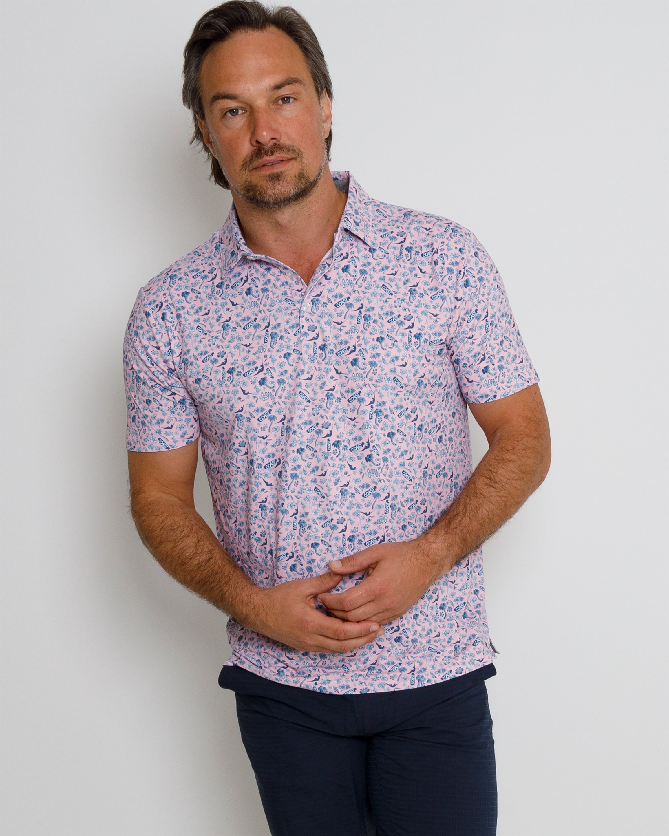 Hukilau Polo - Orchid Pink