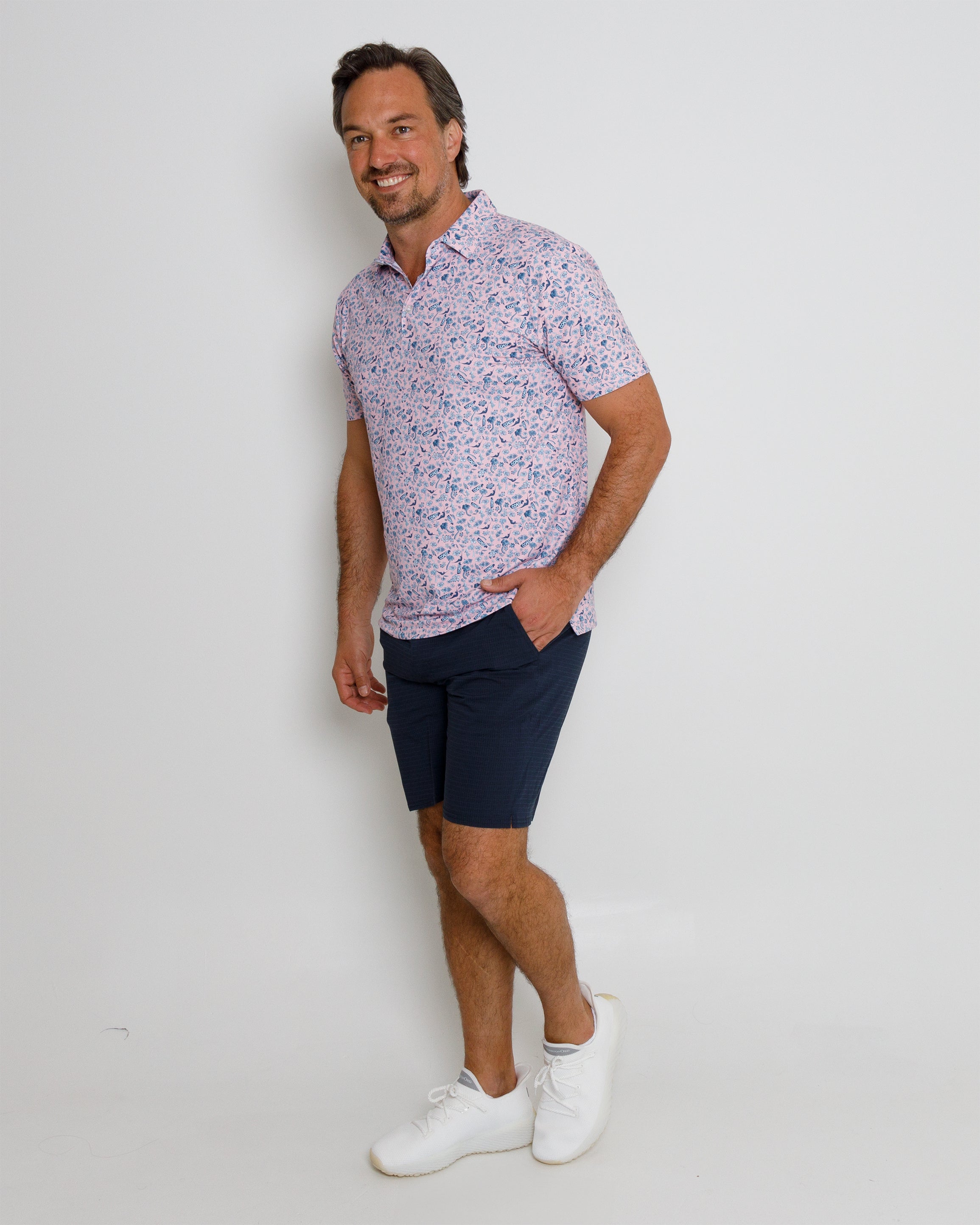 Hukilau Polo - Orchid Pink