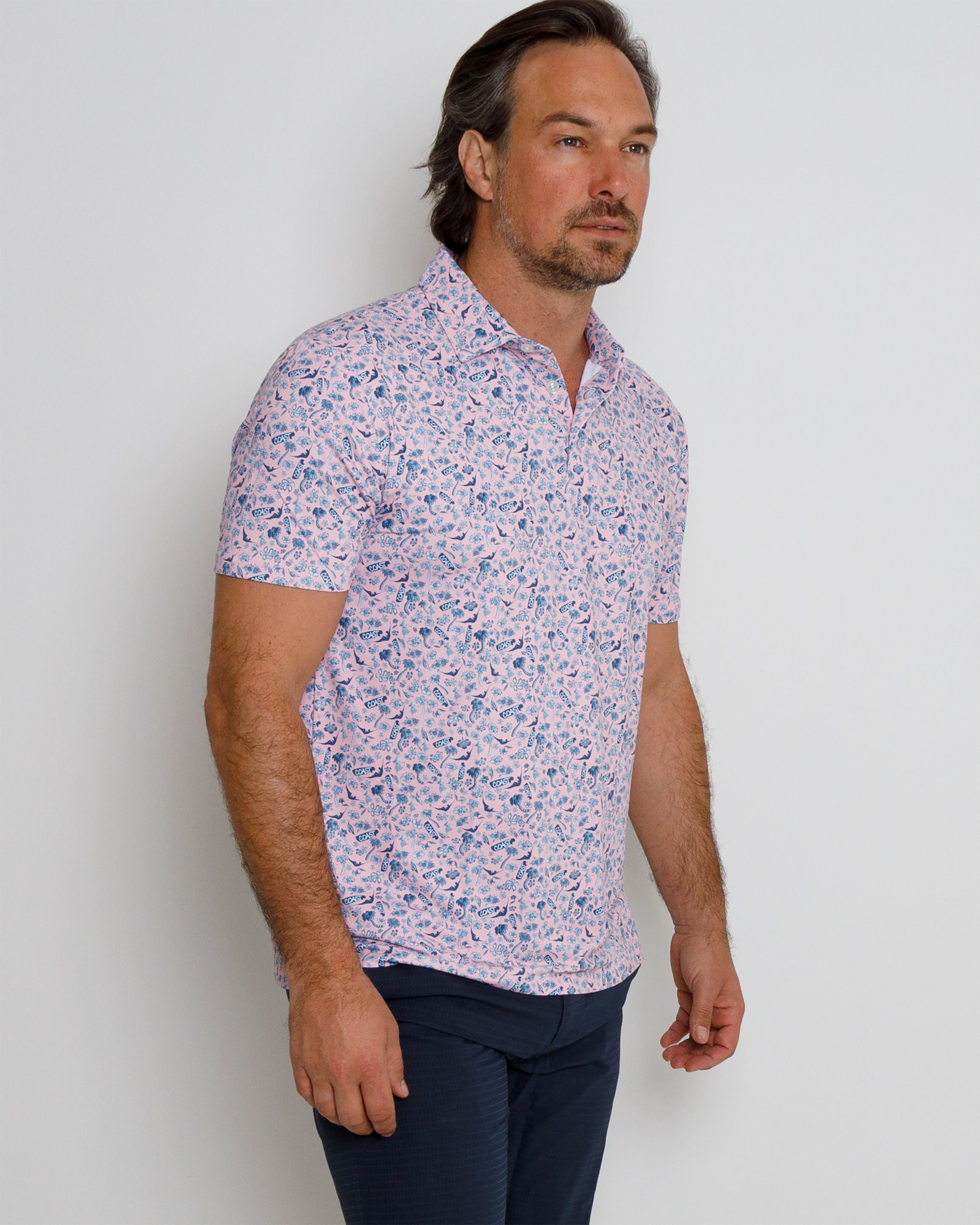 Hukilau Polo - Orchid Pink