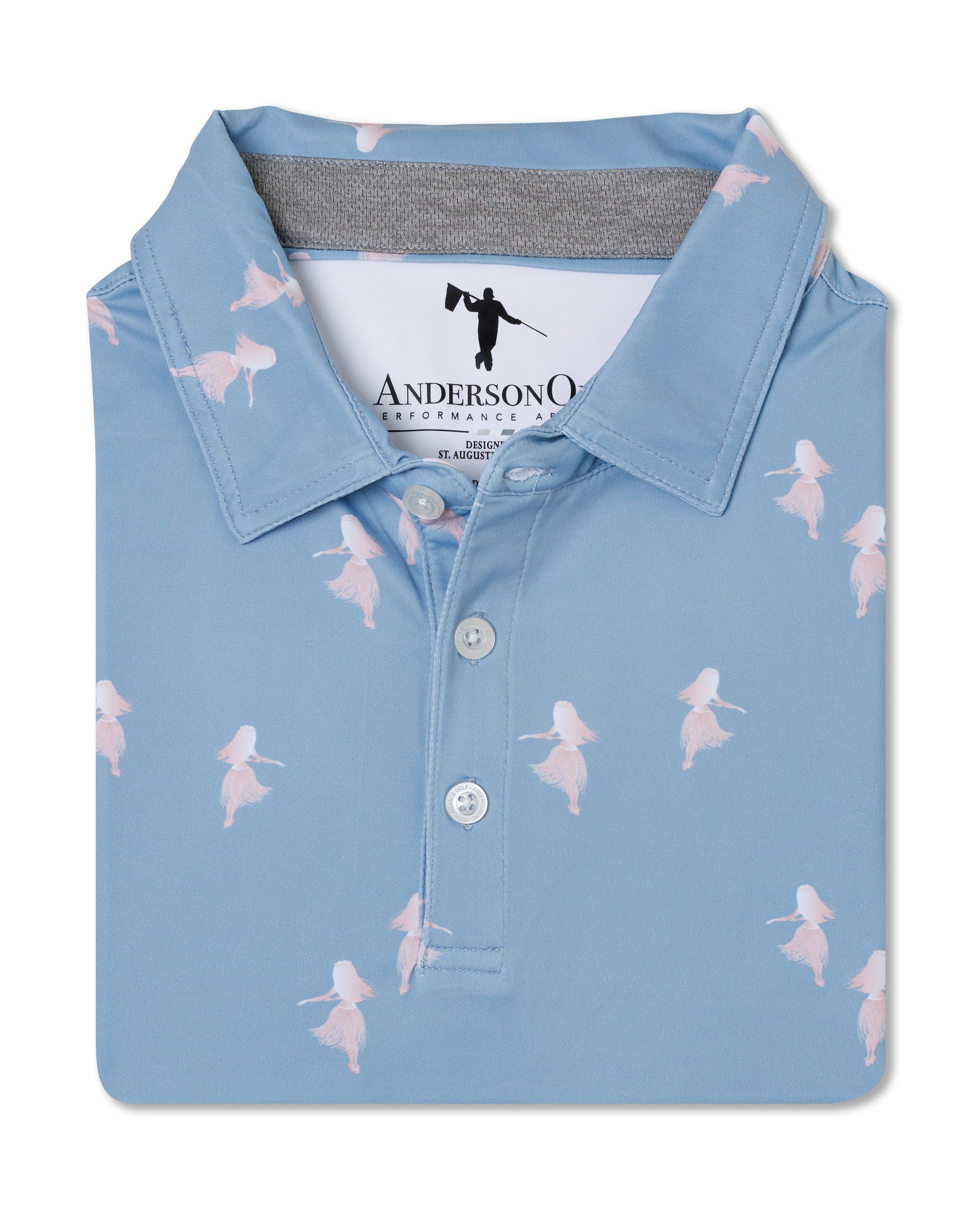 Hula Polo - Dusty Blue