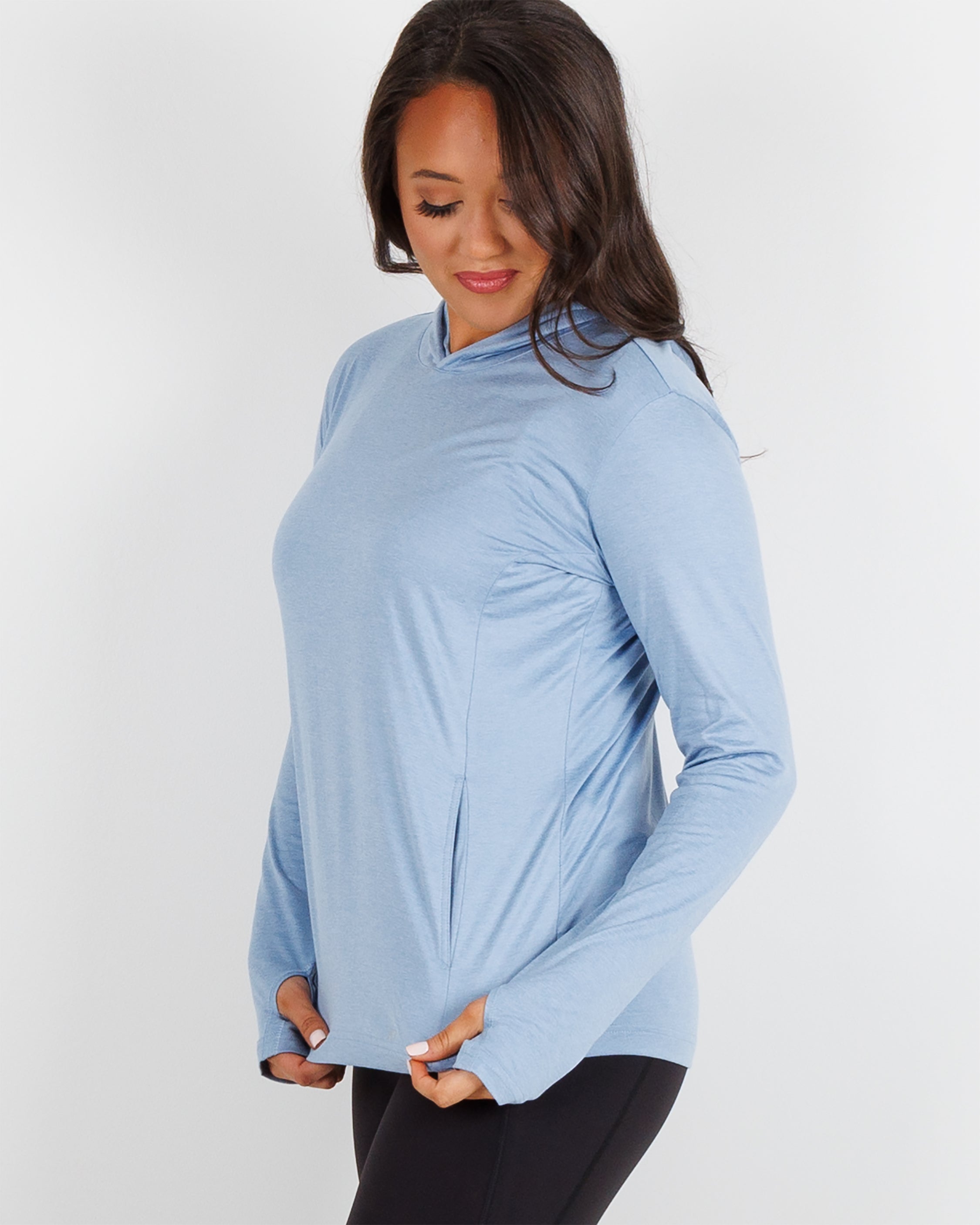 Women's Blacks Beach Hoodie - Endless Sky Heather