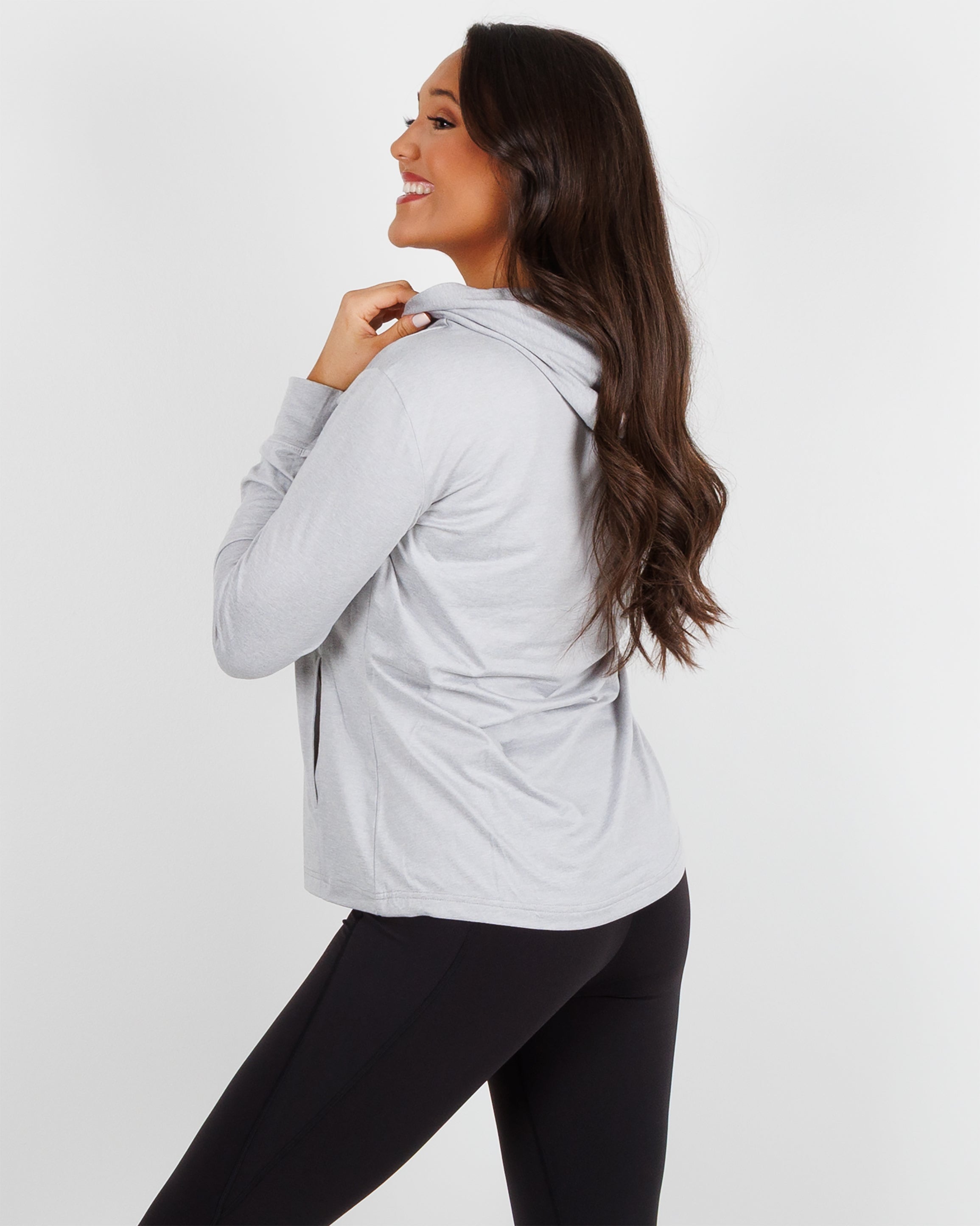 Women's Blacks Beach Hoodie - Platinum Heather