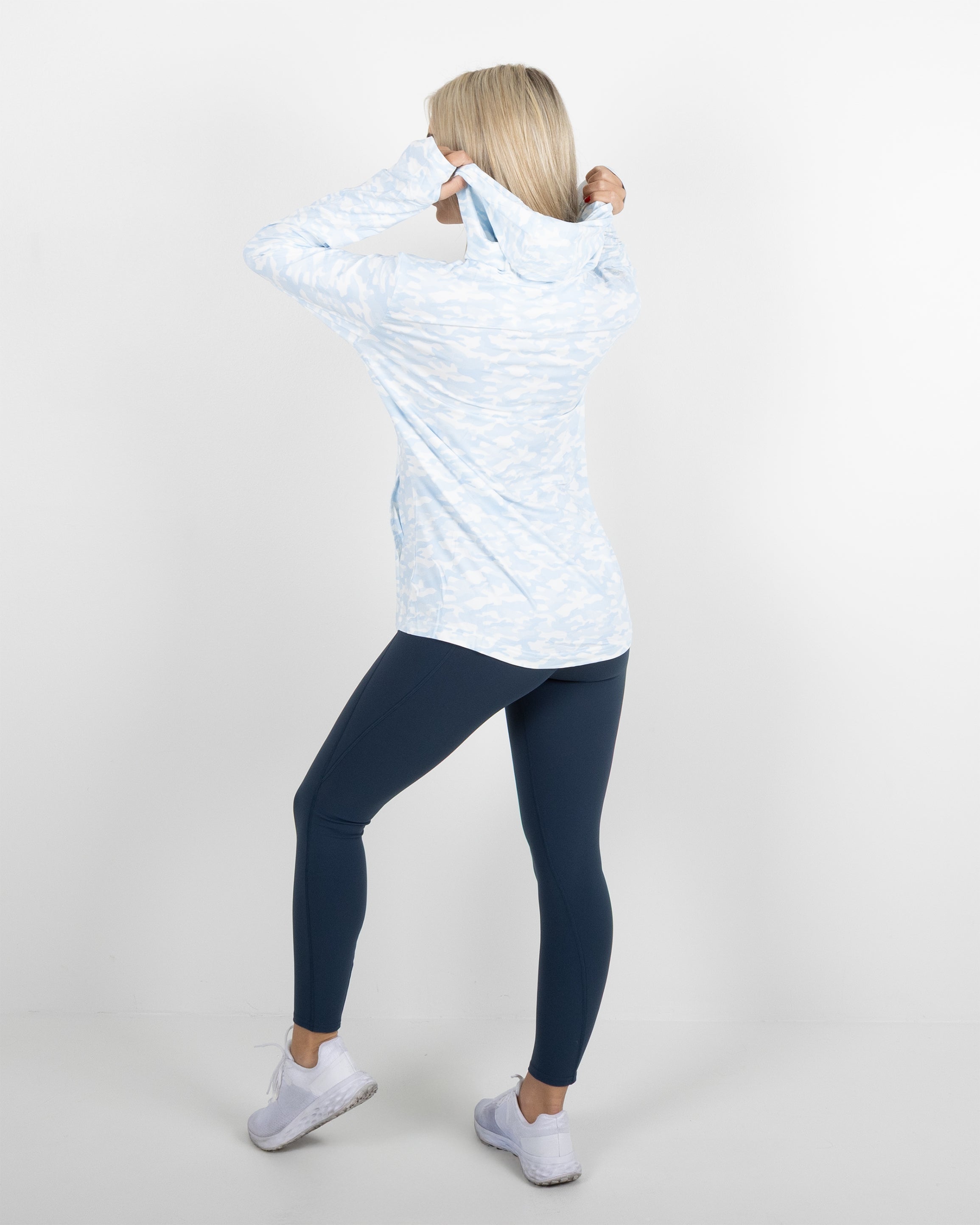 Women's Blacks Beach Hoodie - Sky Camo