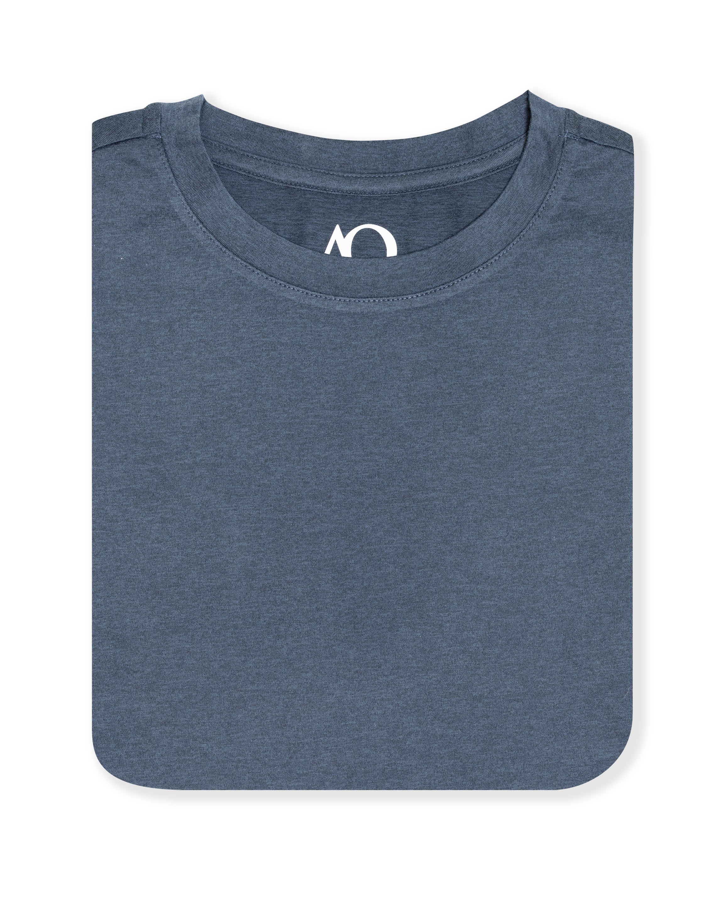 Women's Crewneck Butter T - Navy Heather