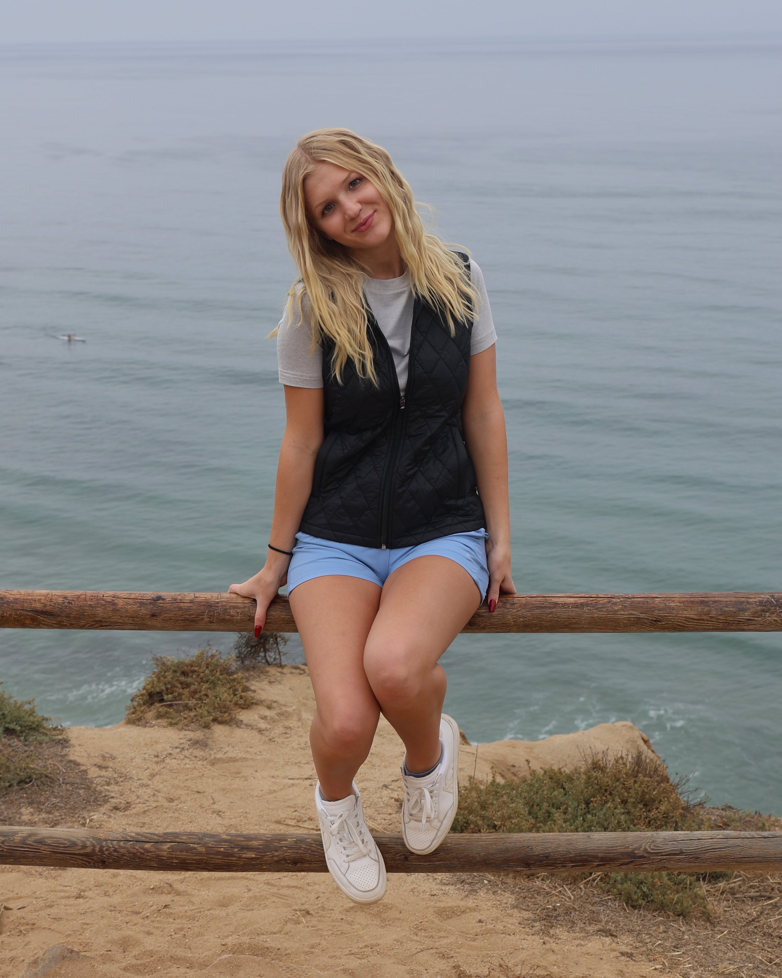 Women's Crewneck Butter T - Platinum Heather