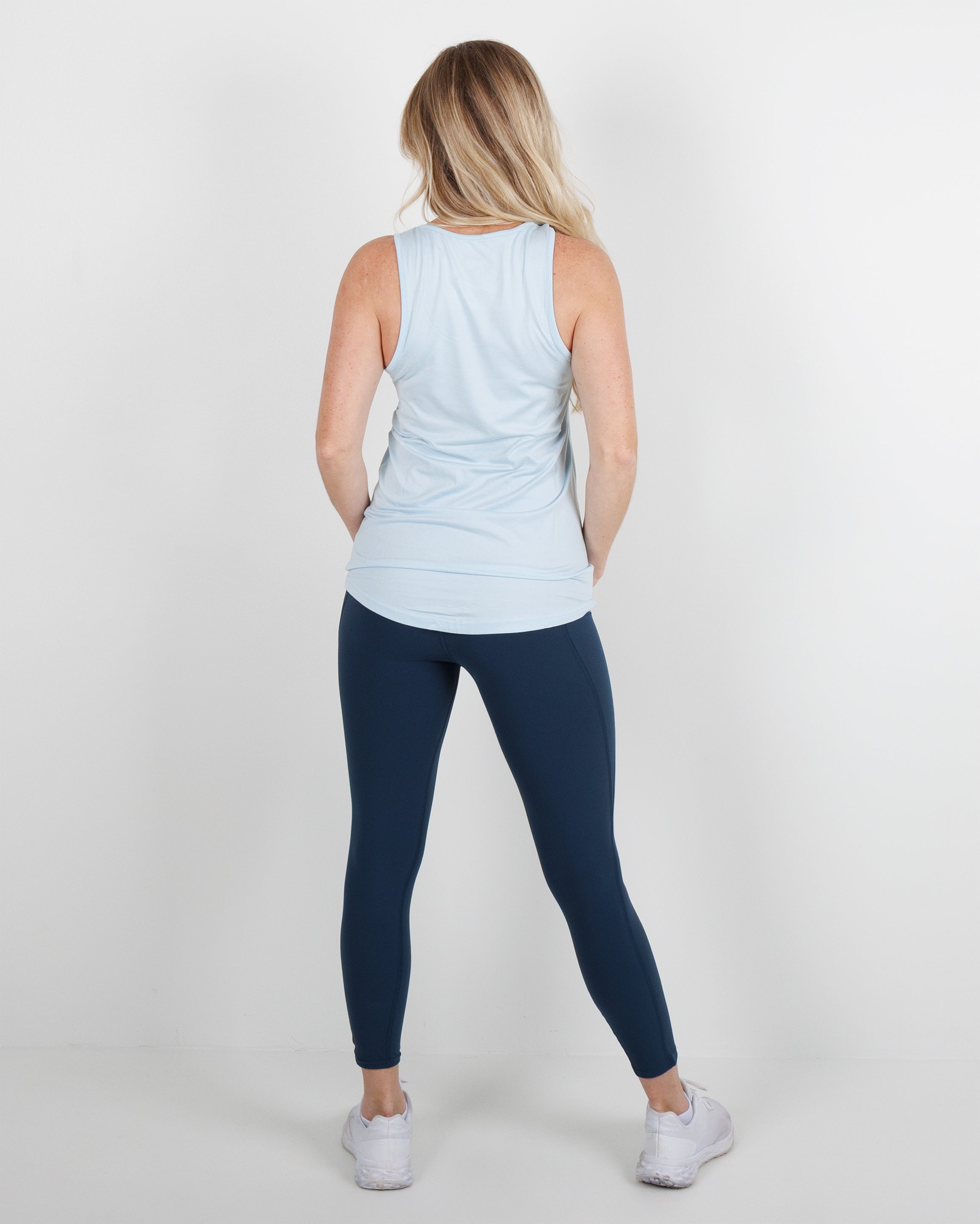 Women's Butter Tank - Sky Heather