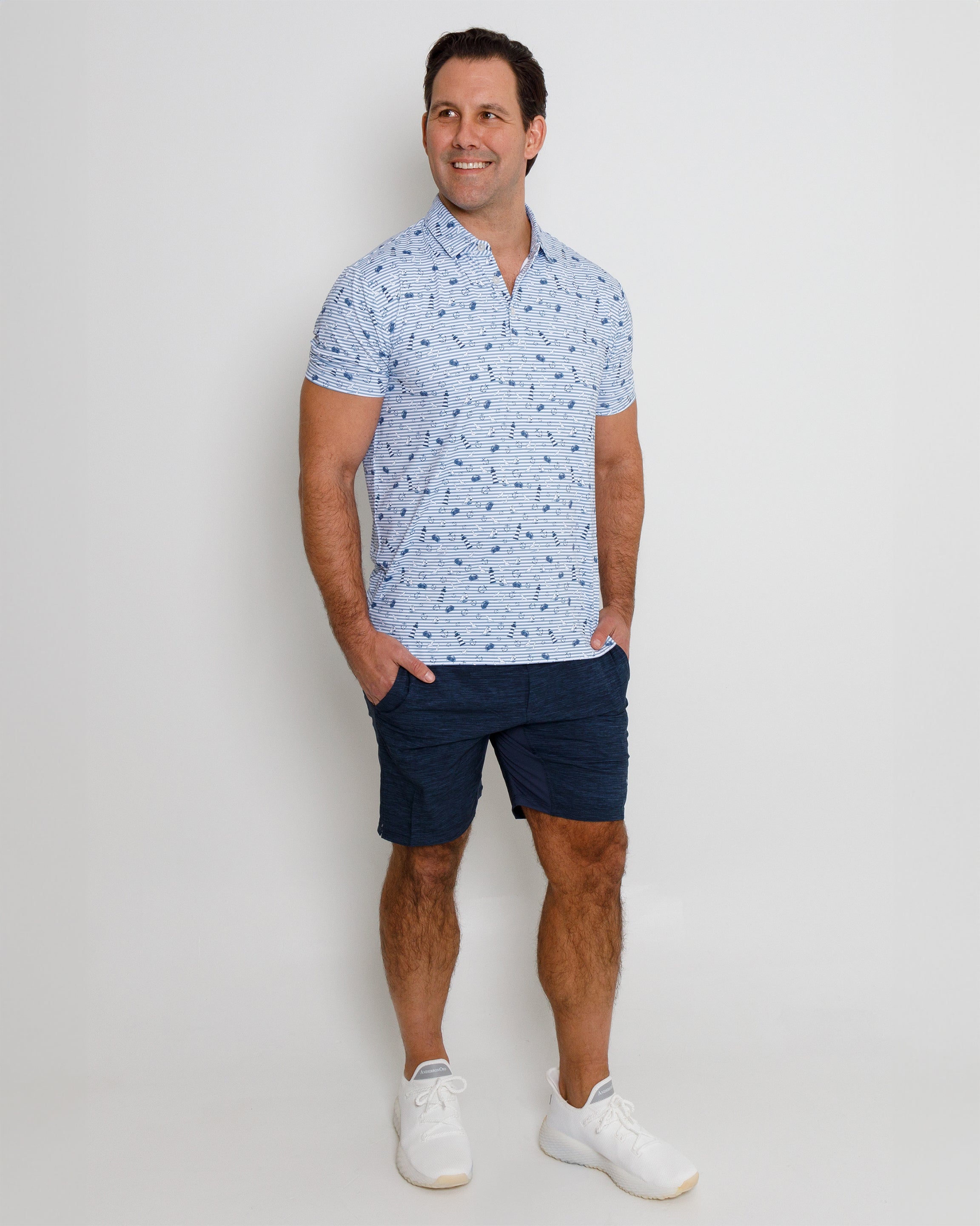 Marina Polo - Faded Denim