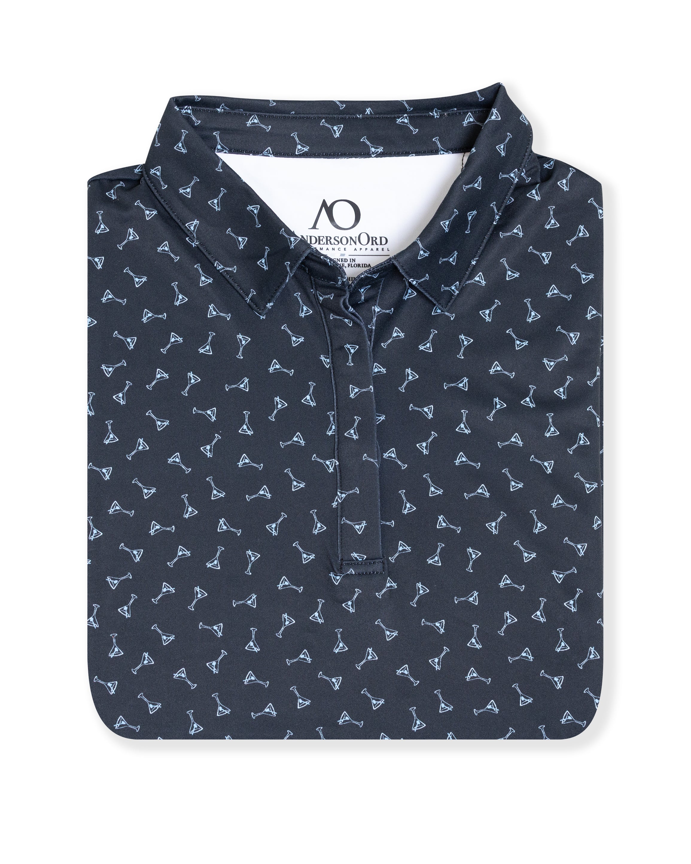 Martini Polo - Black/Dutch Canal/White