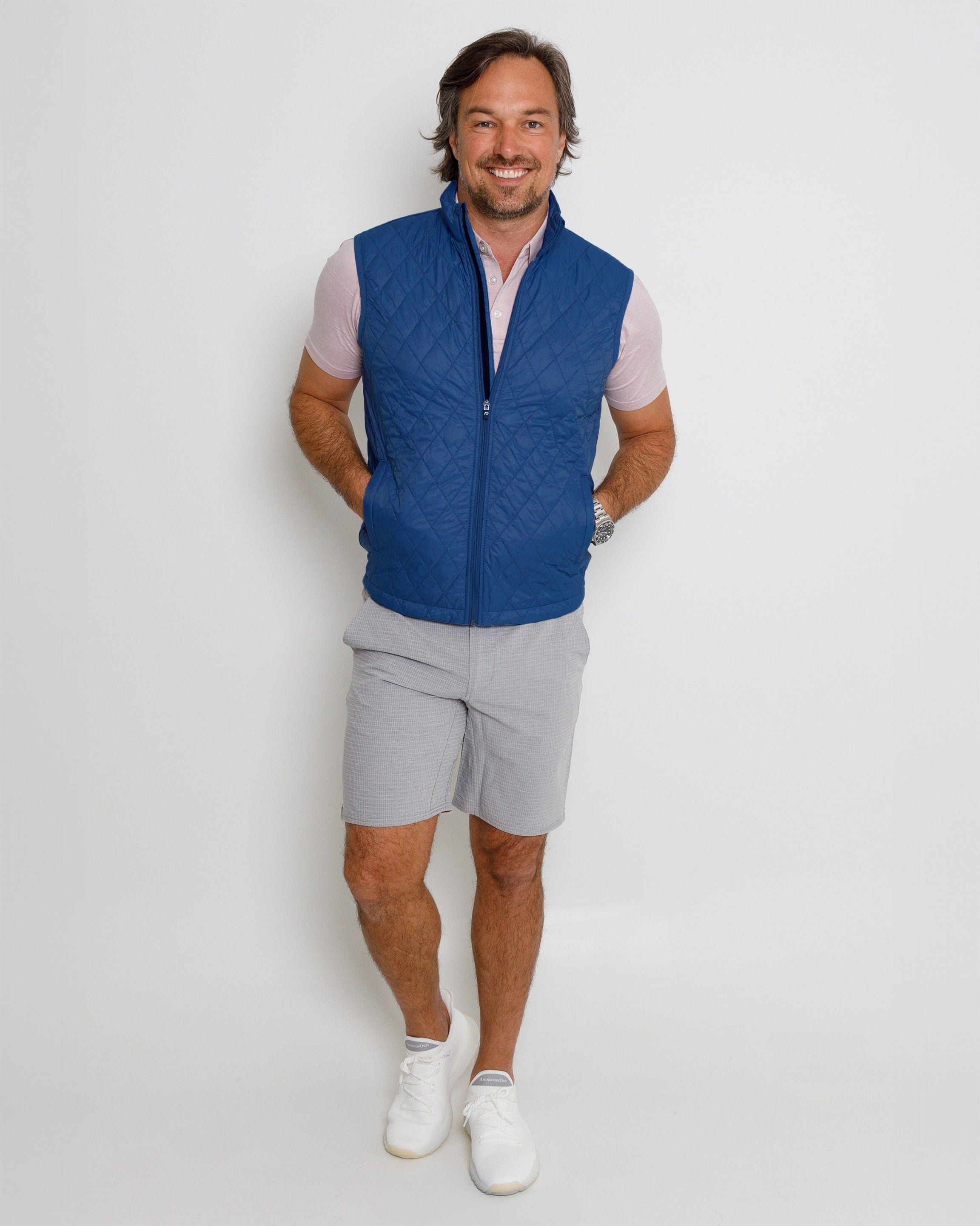Seaworth Vest - Dark Denim/Faded Denim Heather