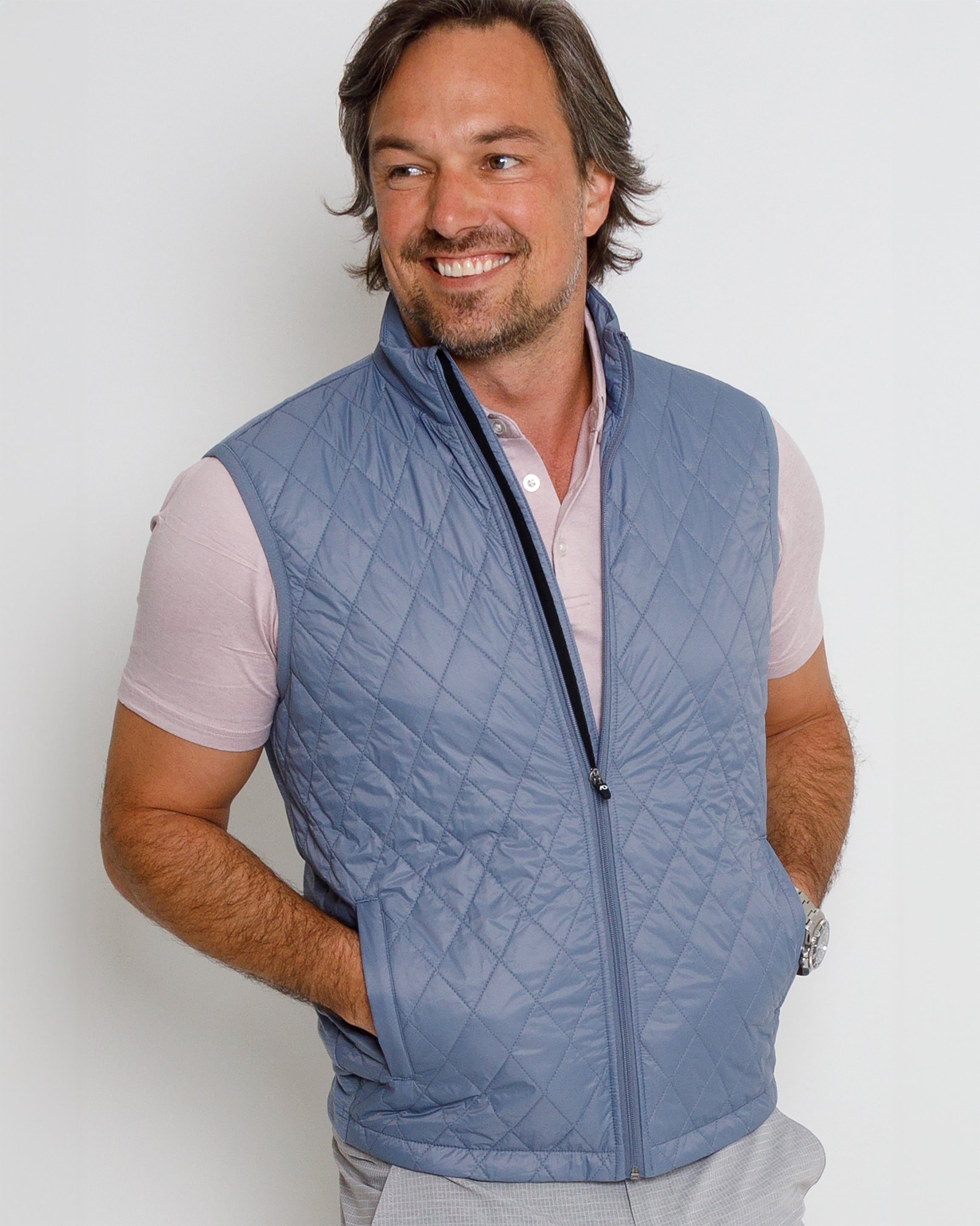 Seaworth Vest - Flint Stone/Flint Stone Heather