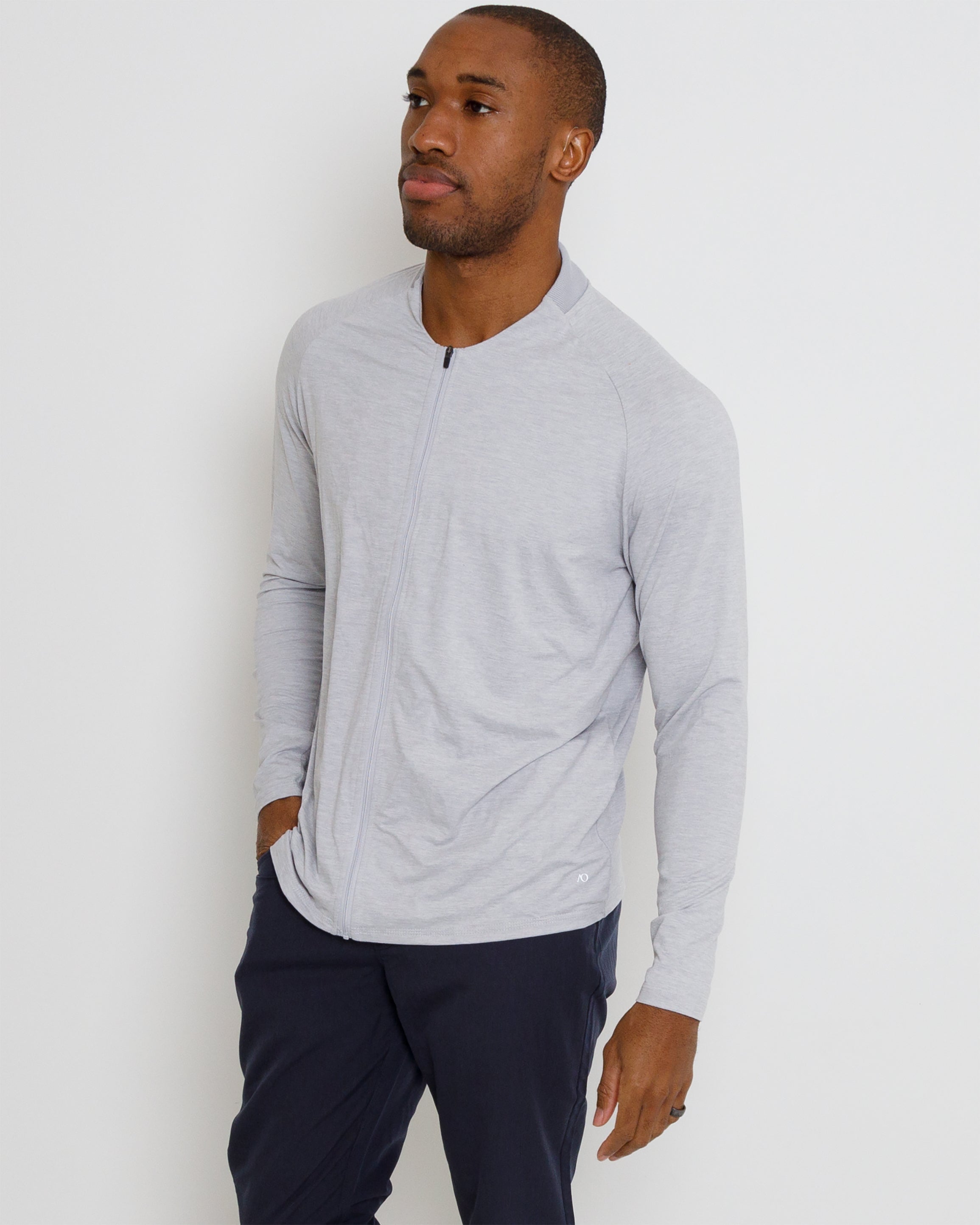 Solution Bomber - Platinum Heather