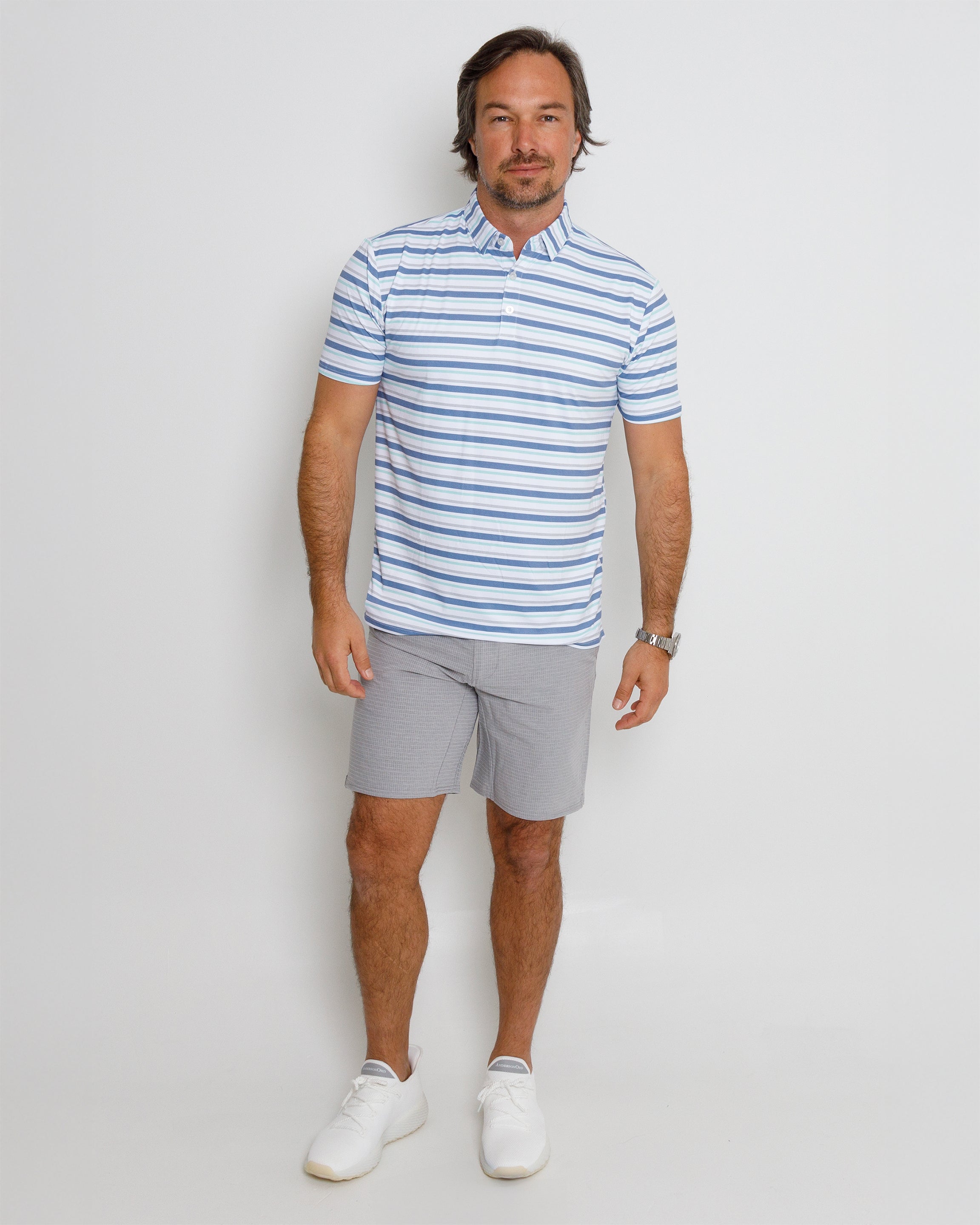Tidal Polo - Moonlight Blue Heather