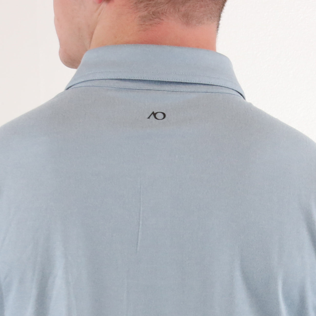 Gamer Polo - Blue Fog Heather