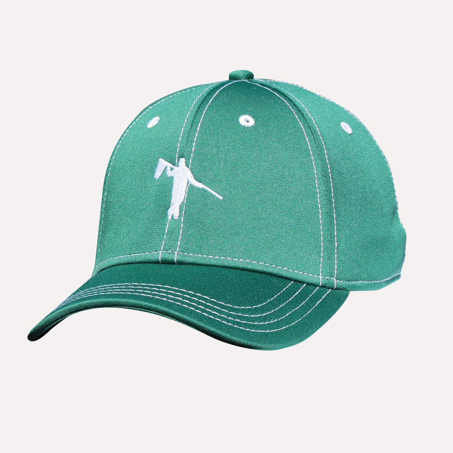 Perfect Fitted Looper - Green/White