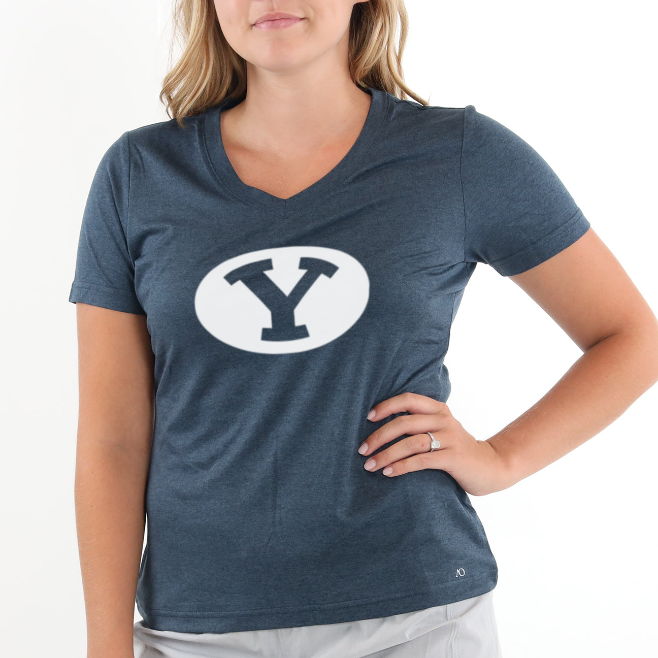 Lady Butter T Oval Y - Navy Heather