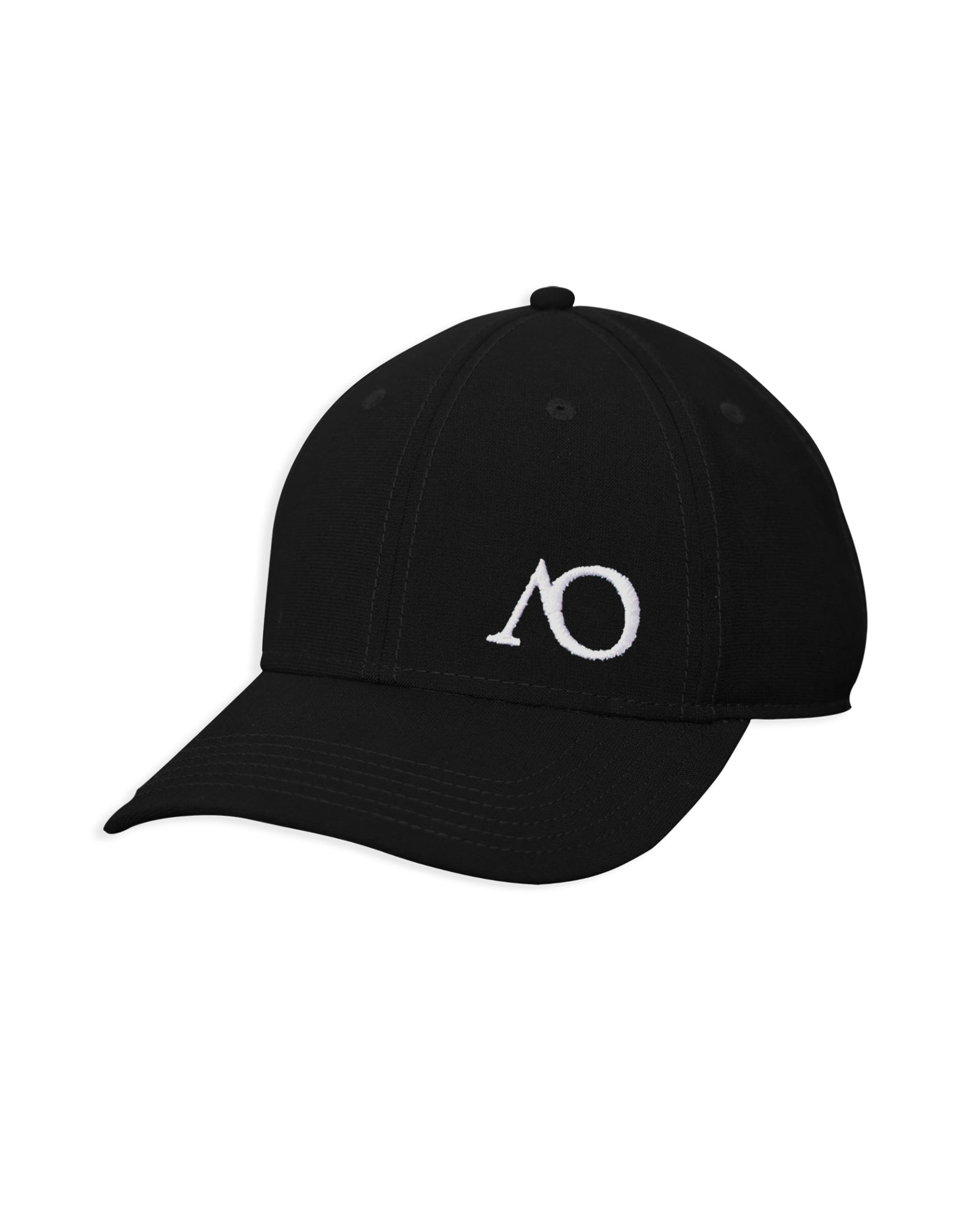 AO Ladies Performance Adjustable AO Hat - Black