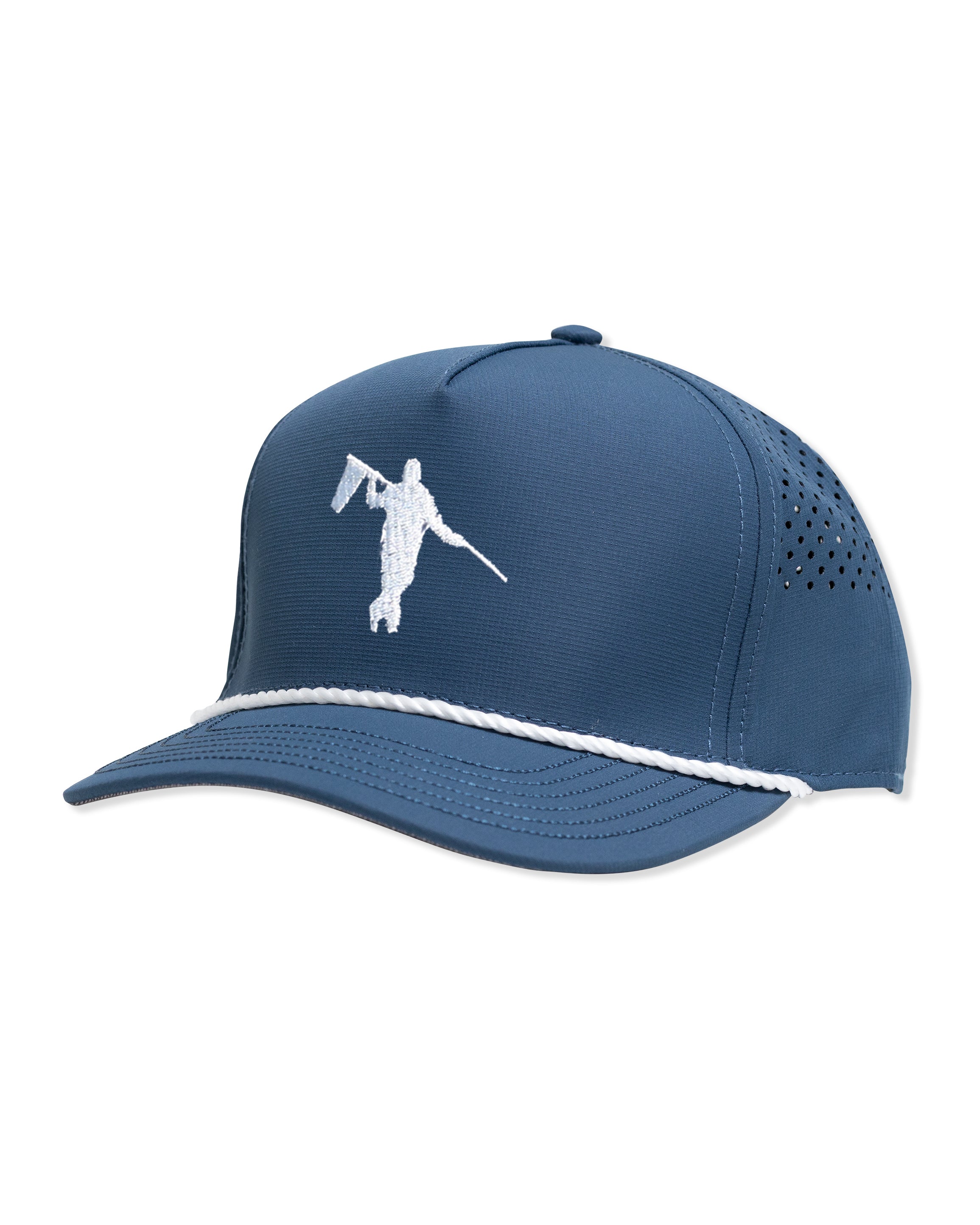 AOx Premium 5-Panel Looper Hat - Navy