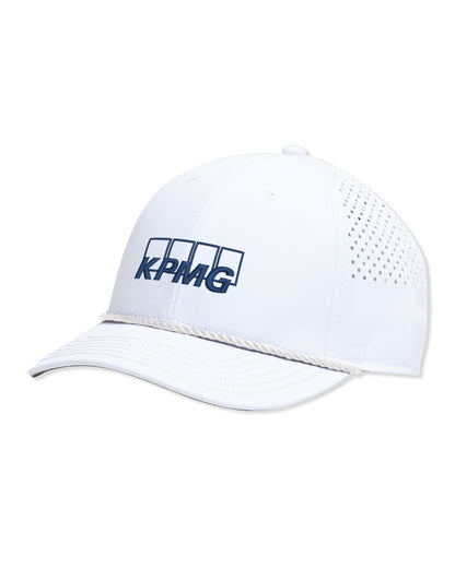 AOx Premium 6-Panel Hat KPMG - White
