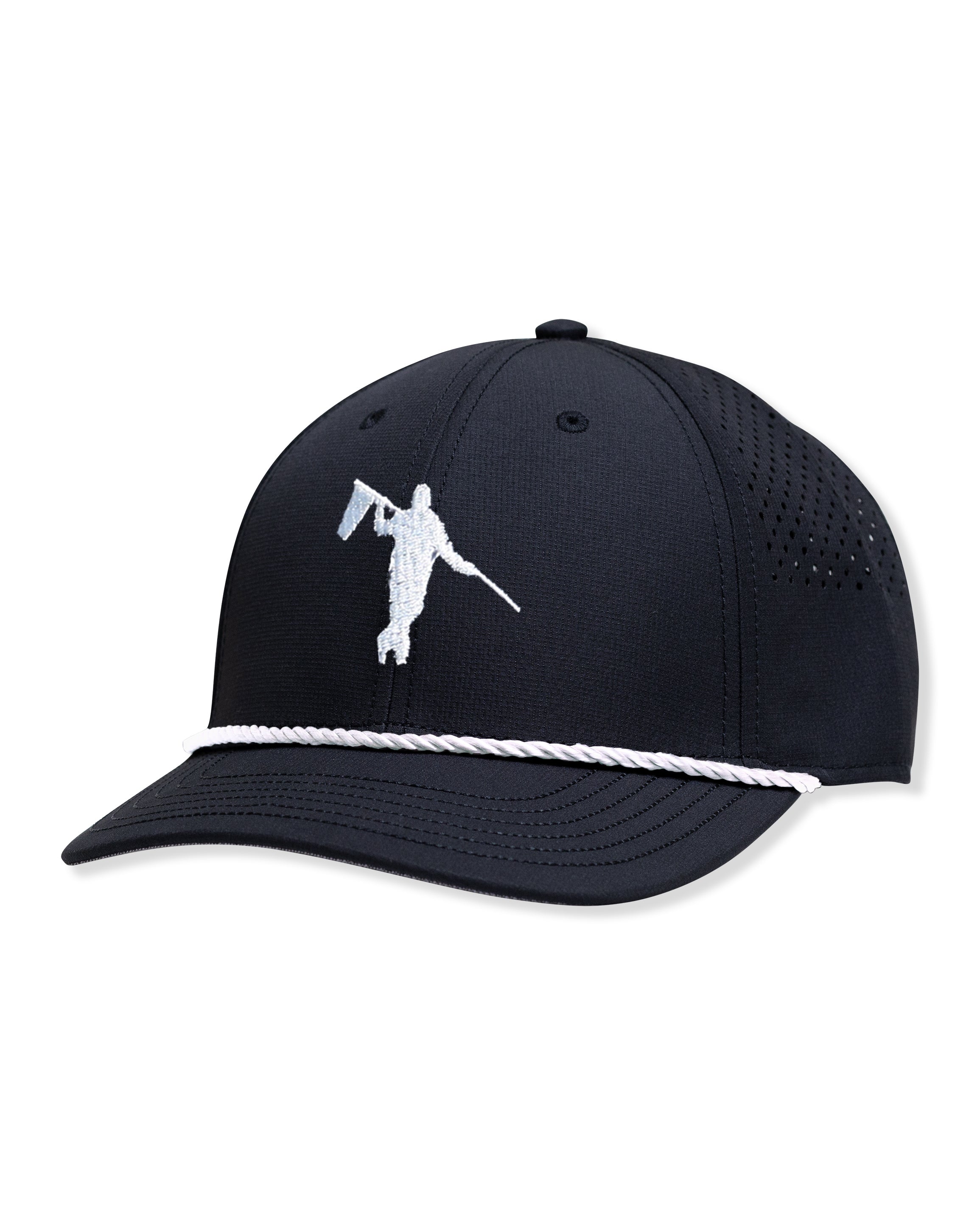 AOx Premium 6-Panel Looper Hat - Black