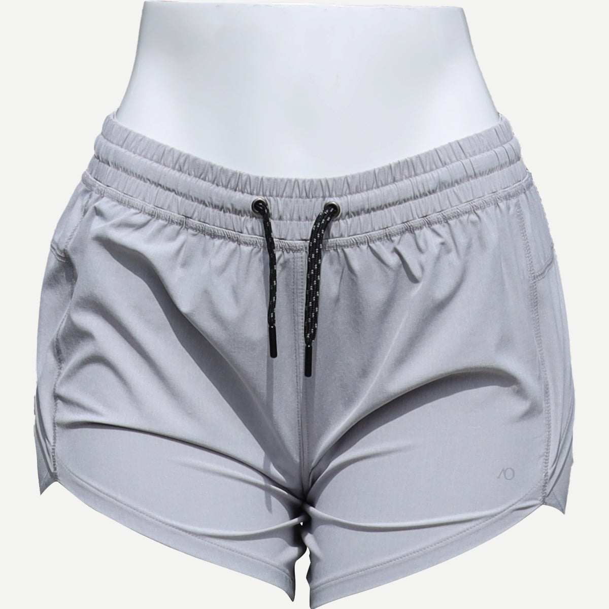 Ladies 2-in-1 Short - Steel Heather