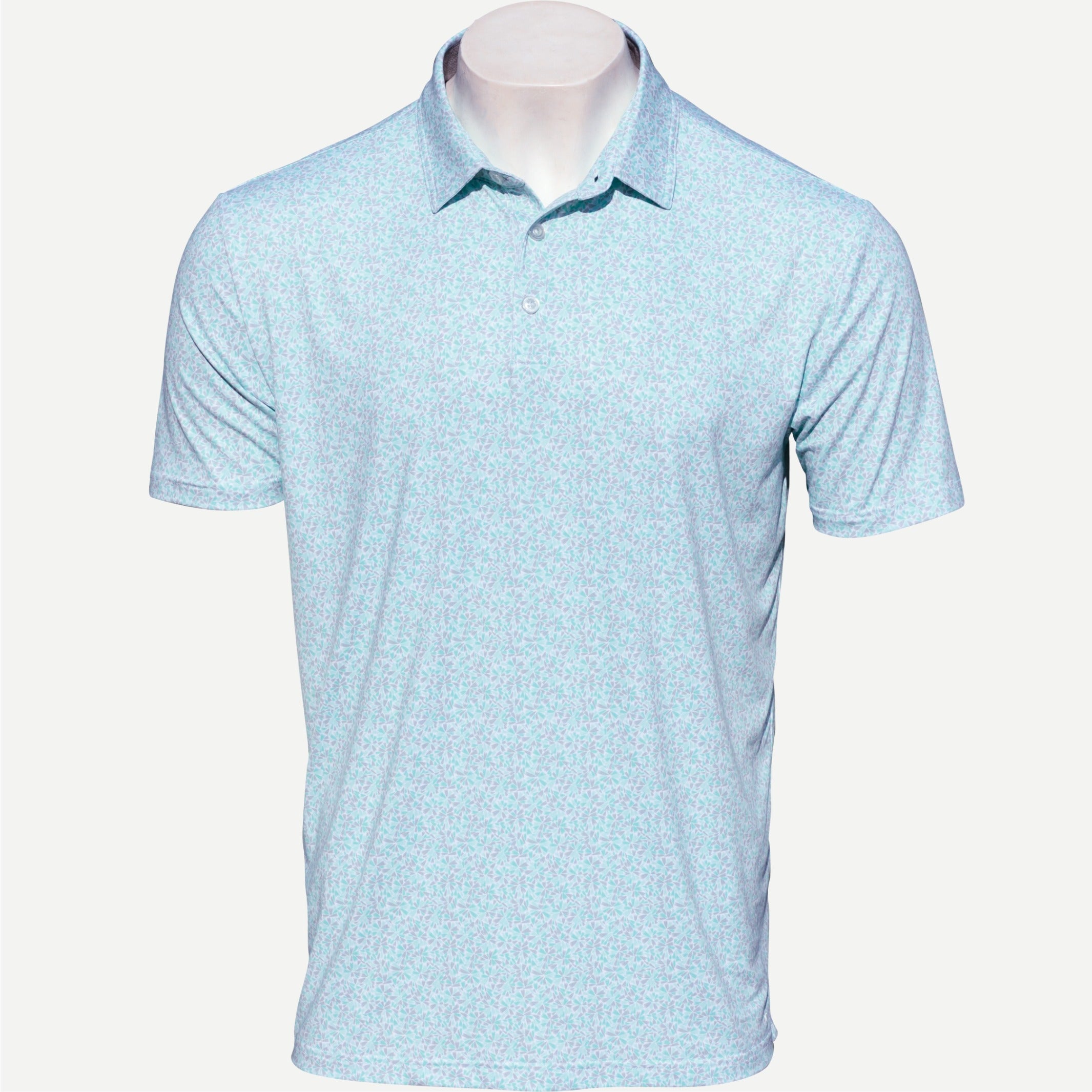 Reservoir Polo - White/Bleached Aqua/Steel