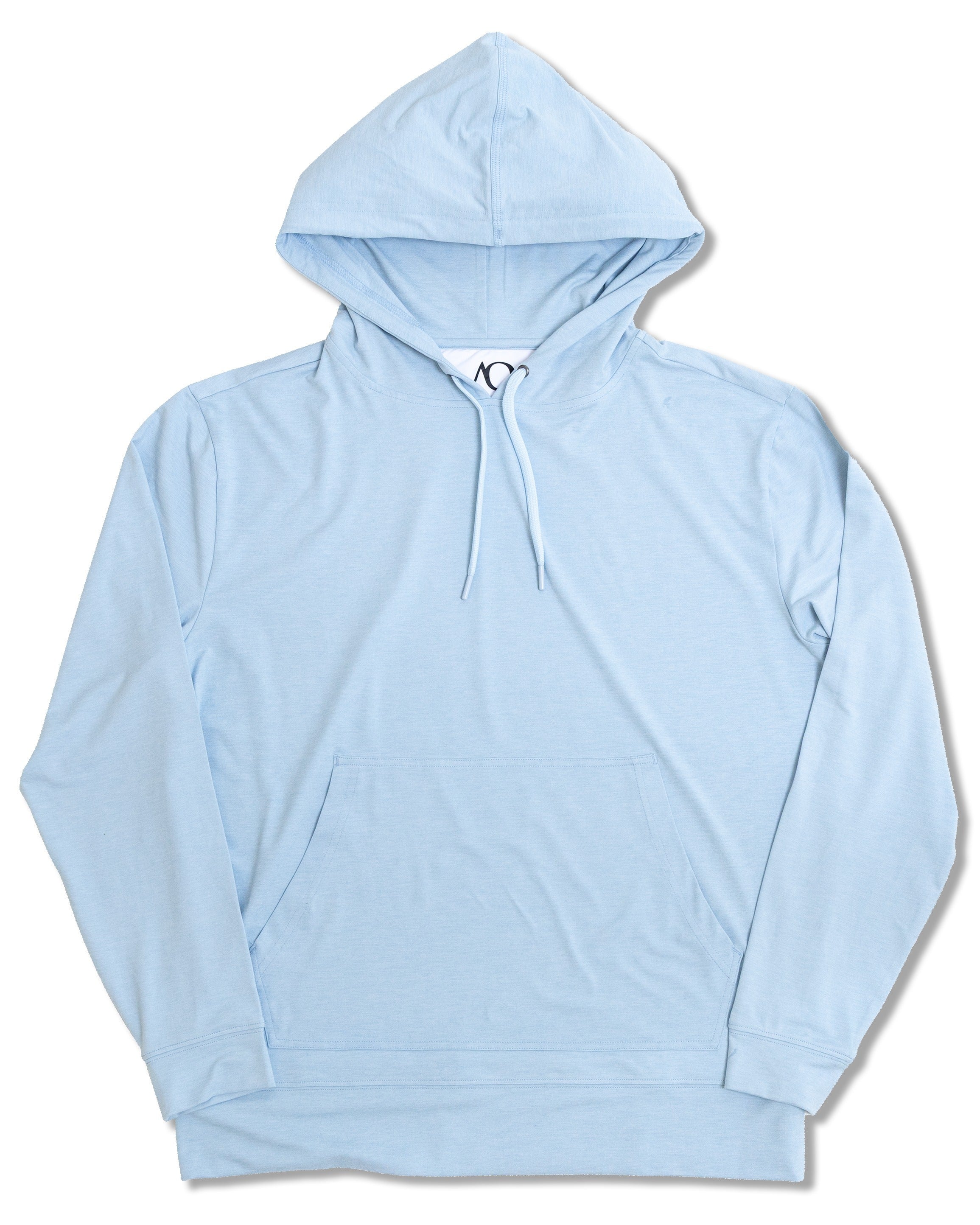 Red Beach Hoodie - Blue Fog Heather