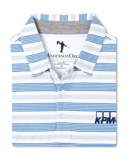 Spear Polo KPMG - HTR Steel/HTR Federal Blue