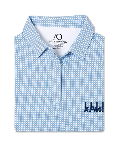 Makai Polo KPMG - White/Faded Denim